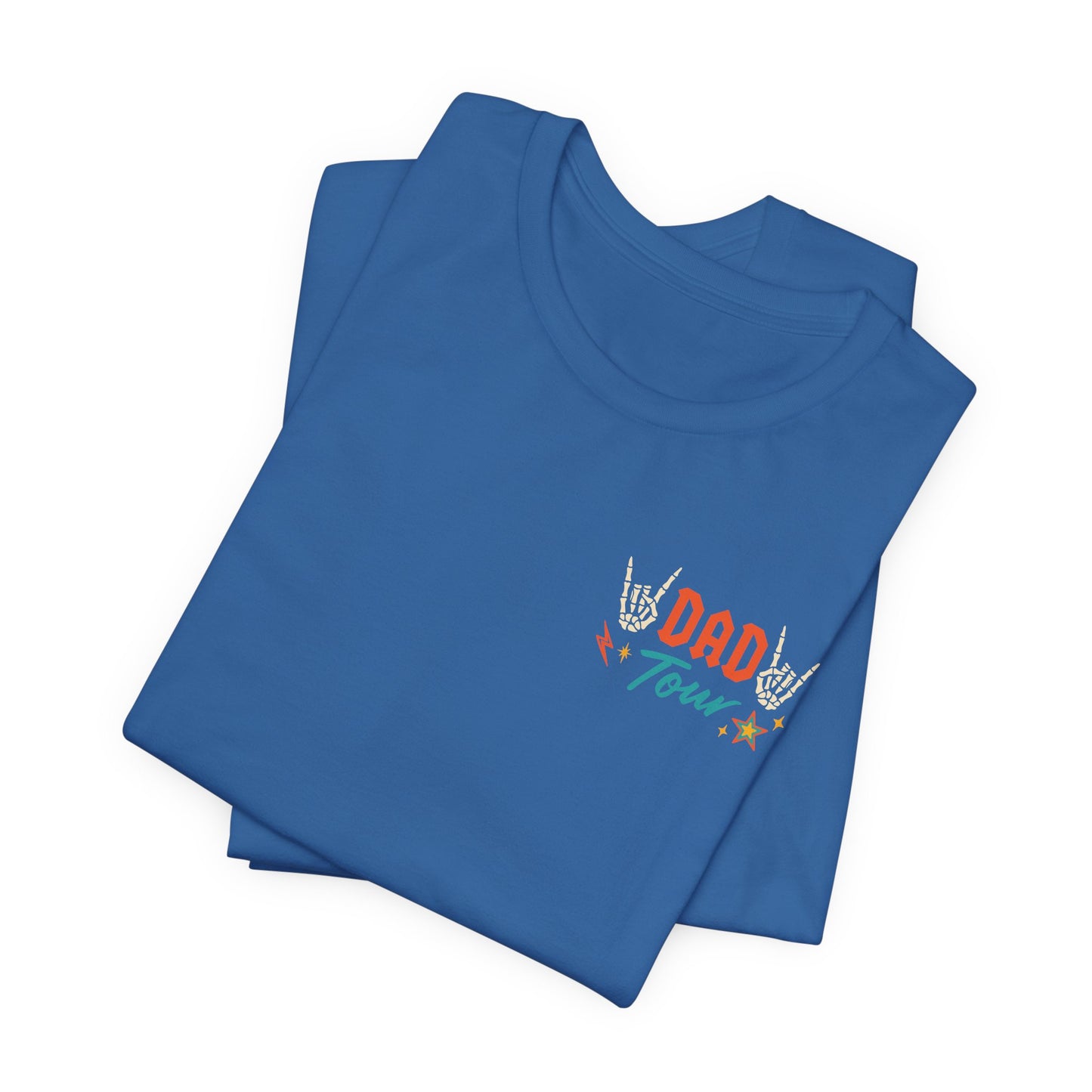 🎤 DAD TOUR – Camiseta divertida para papá inspirada en un concierto