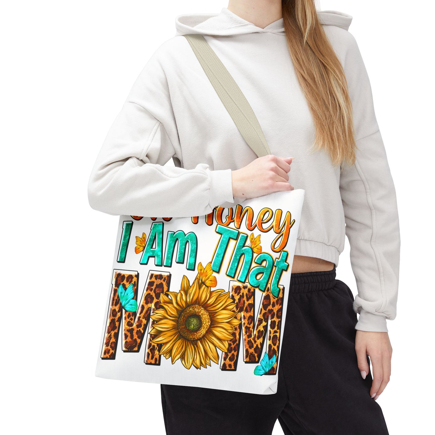 Bolsa de tela "Ay, cariño, soy esa mamá" - Vida de mamá atrevida, divertida y sin complejos