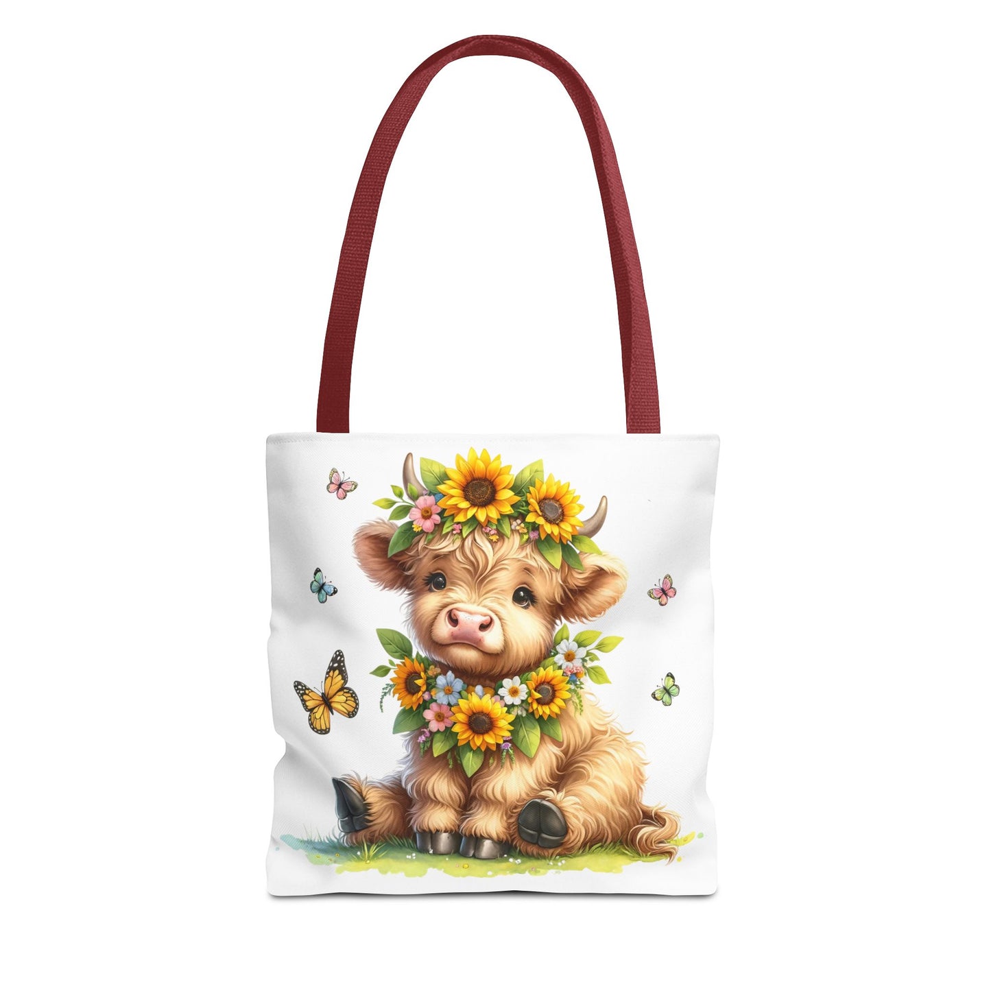 Bolsa de mano de vaca de las Tierras Altas, diseño de vaca bonito y elegante para amantes de los animales, perfecta para ir de compras, uso diario, regalo para entusiastas de las vacas y granjeros.