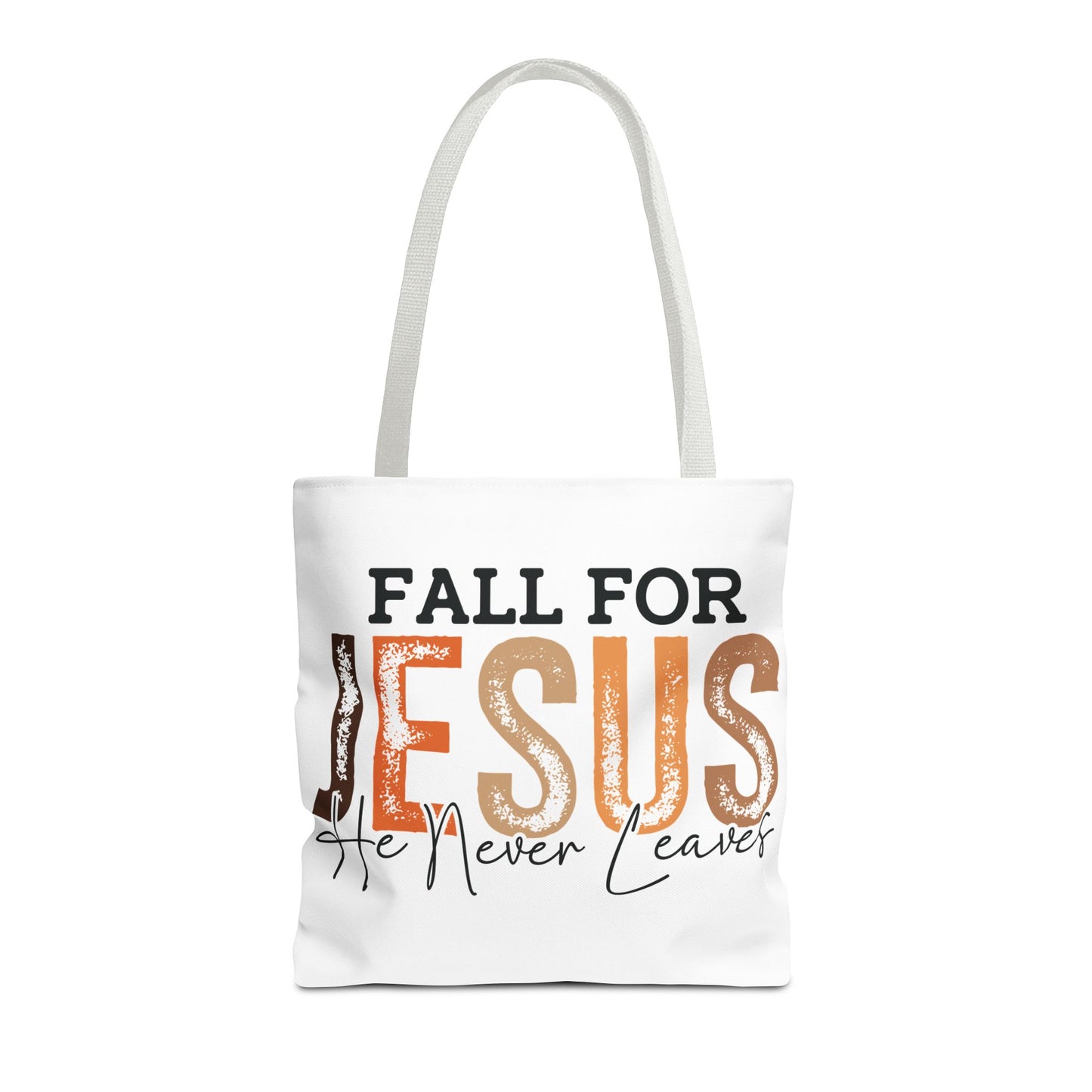 🙏 Fall for Jesus Tote Bag – Faith, Style & Autumn Charm 🍂👜