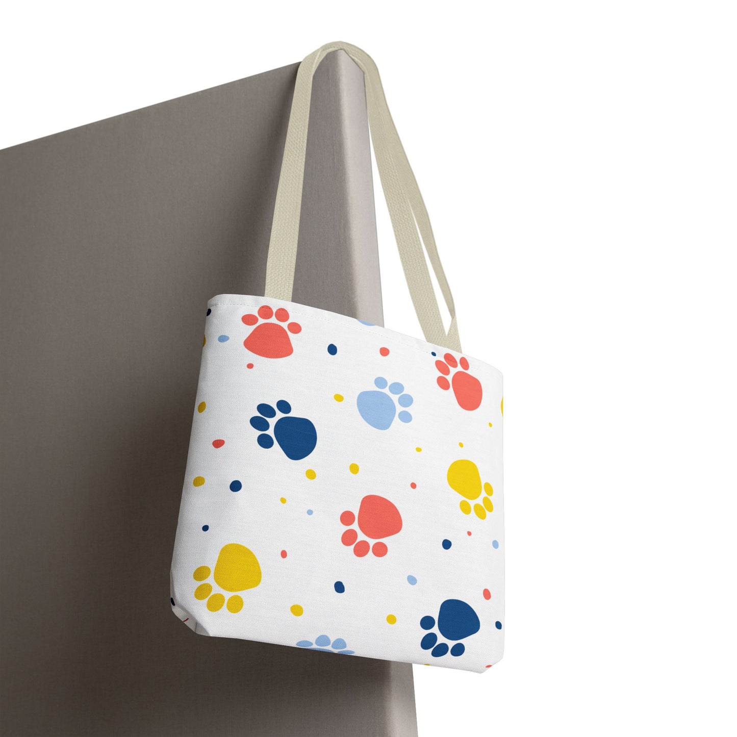 Bolsa de mano con estampado de patas | Para llevar a diario, ideal para amantes de las mascotas
