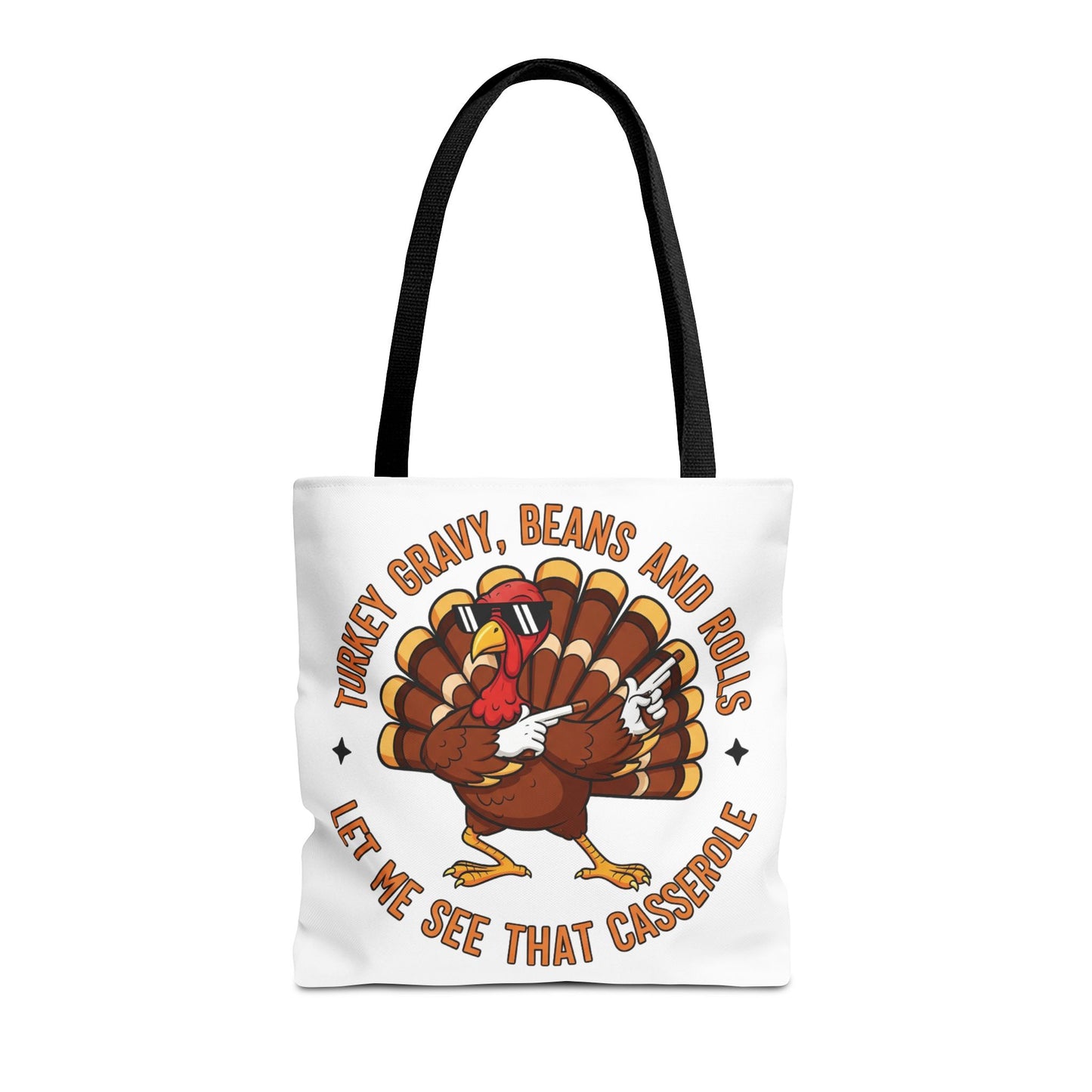 🦃 Thanksgiving Turkey Tote Bag – Let Me See That Casserole Style 🍠🎶