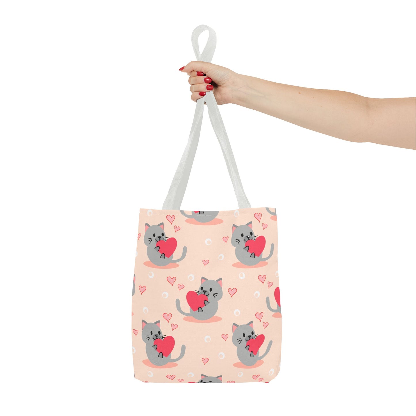 Encantador bolso de mano para amantes de los gatos: duradero, espacioso y perfecto para ir de compras, trabajar o las aventuras cotidianas.