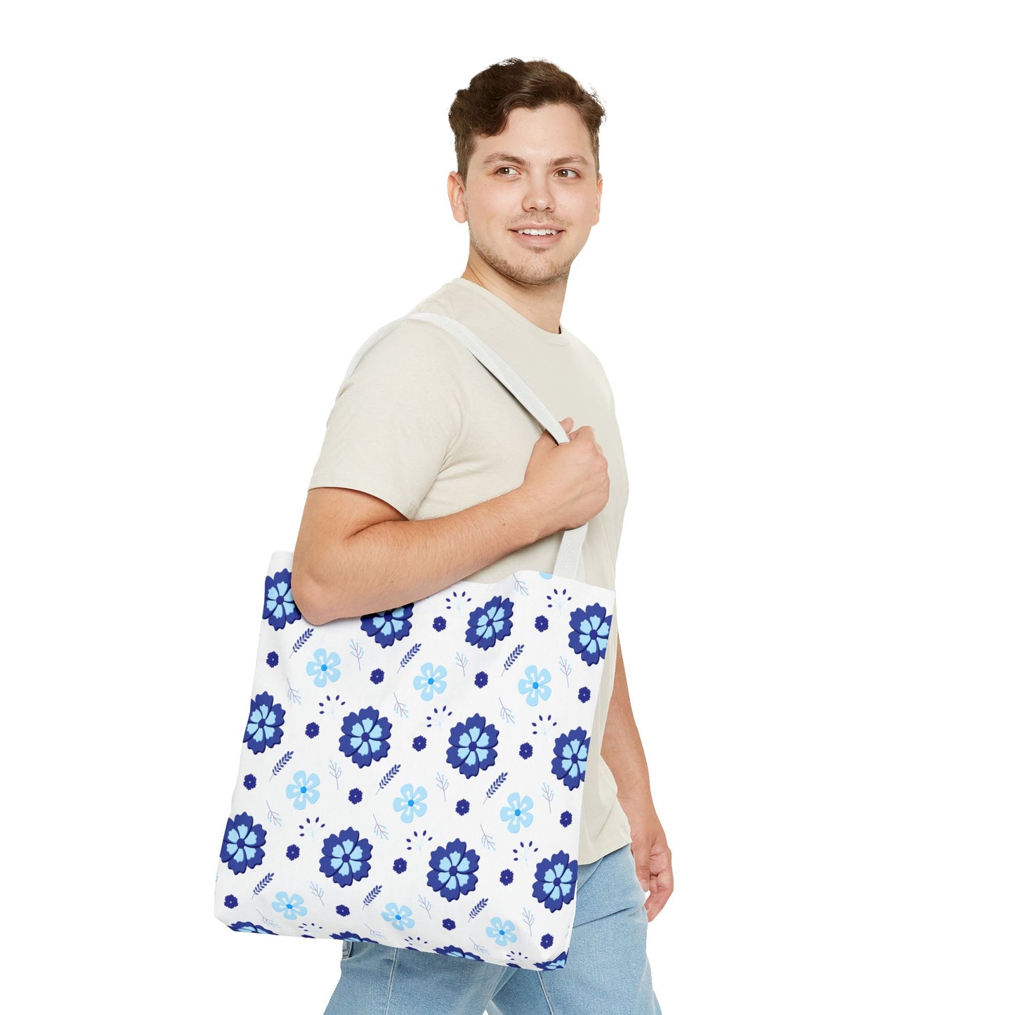 🌸 Elegante bolso tote floral: un accesorio chic y versátil para el día a día 🌿