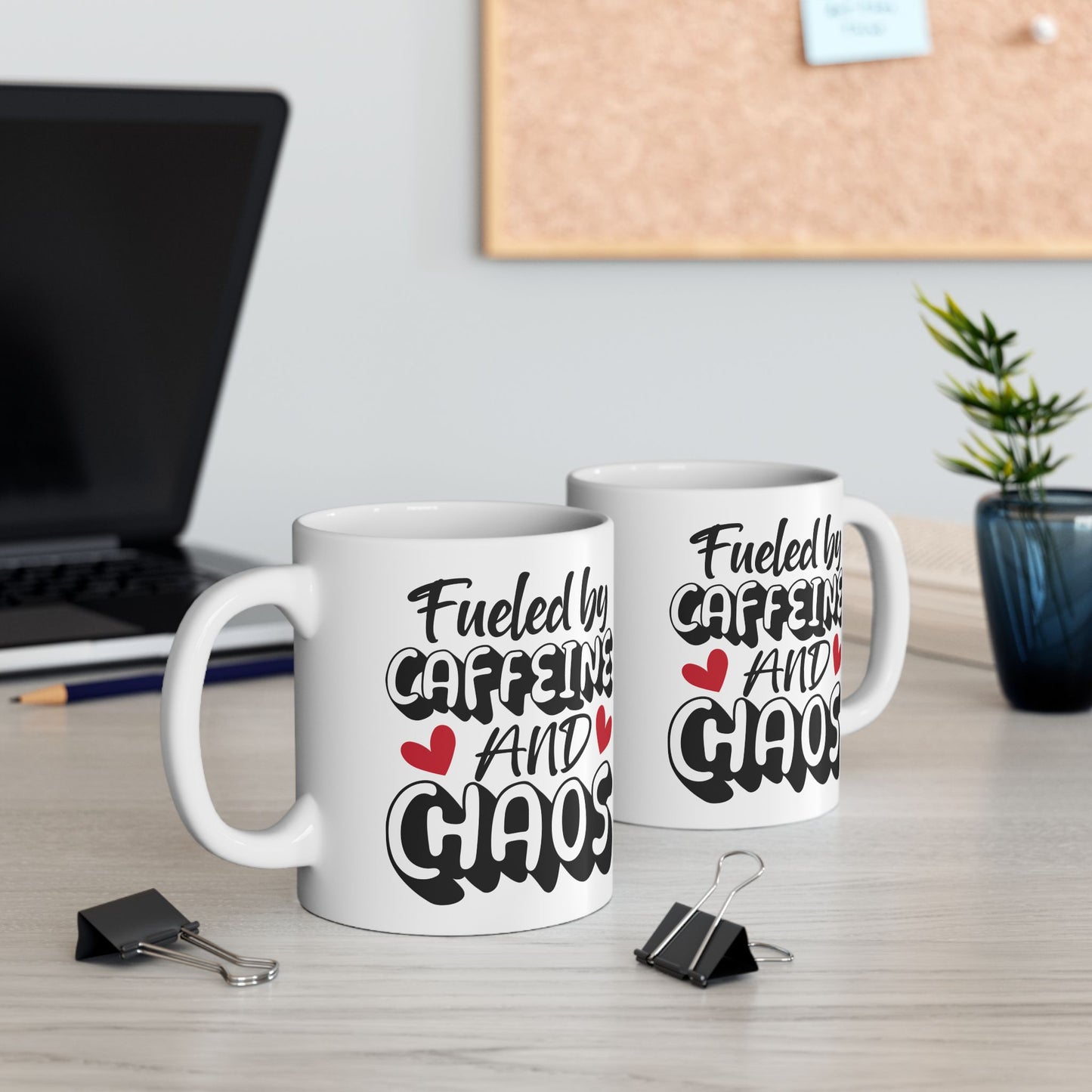 ☕ Impulsada por la cafeína y el caos: una divertida taza para amantes del café y almas ocupadas 💥