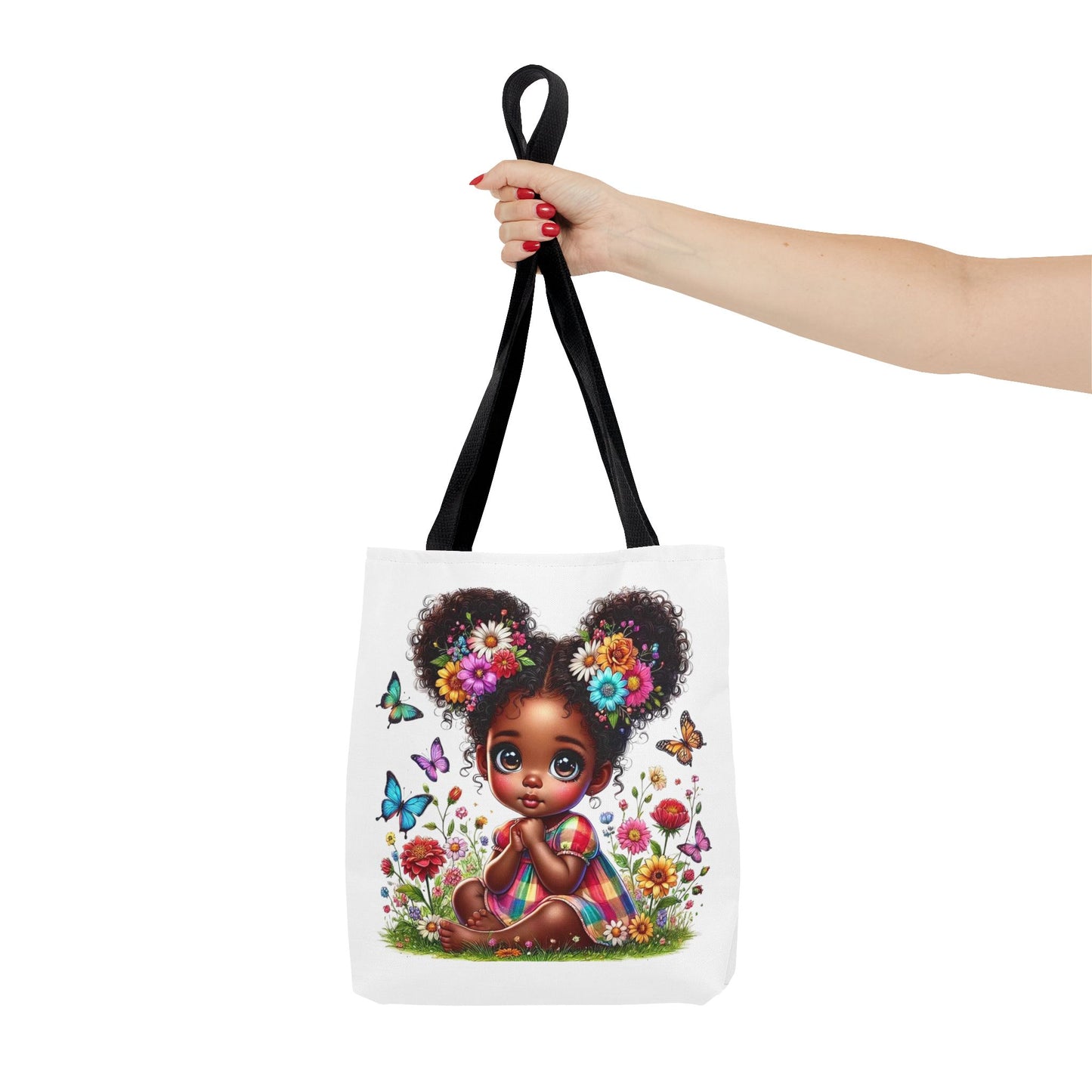 🌸 Niña de las Flores – Bolso de mano adorable y colorido para todas las edades 🌼
