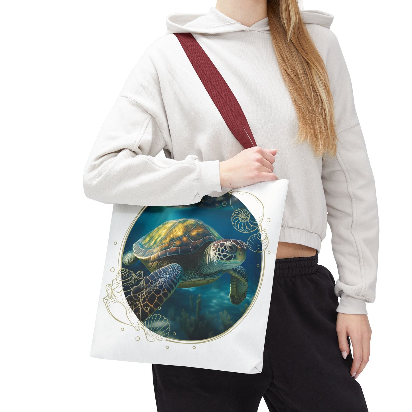 🐢 Elegante Tortuga Marina – Bolsa Ecológica para Amantes de la Naturaleza 🌊
