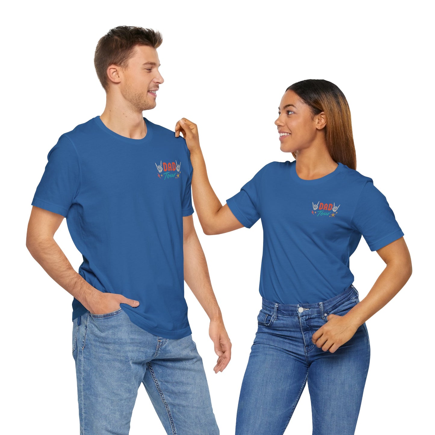 🎤 DAD TOUR – Camiseta divertida para papá inspirada en un concierto