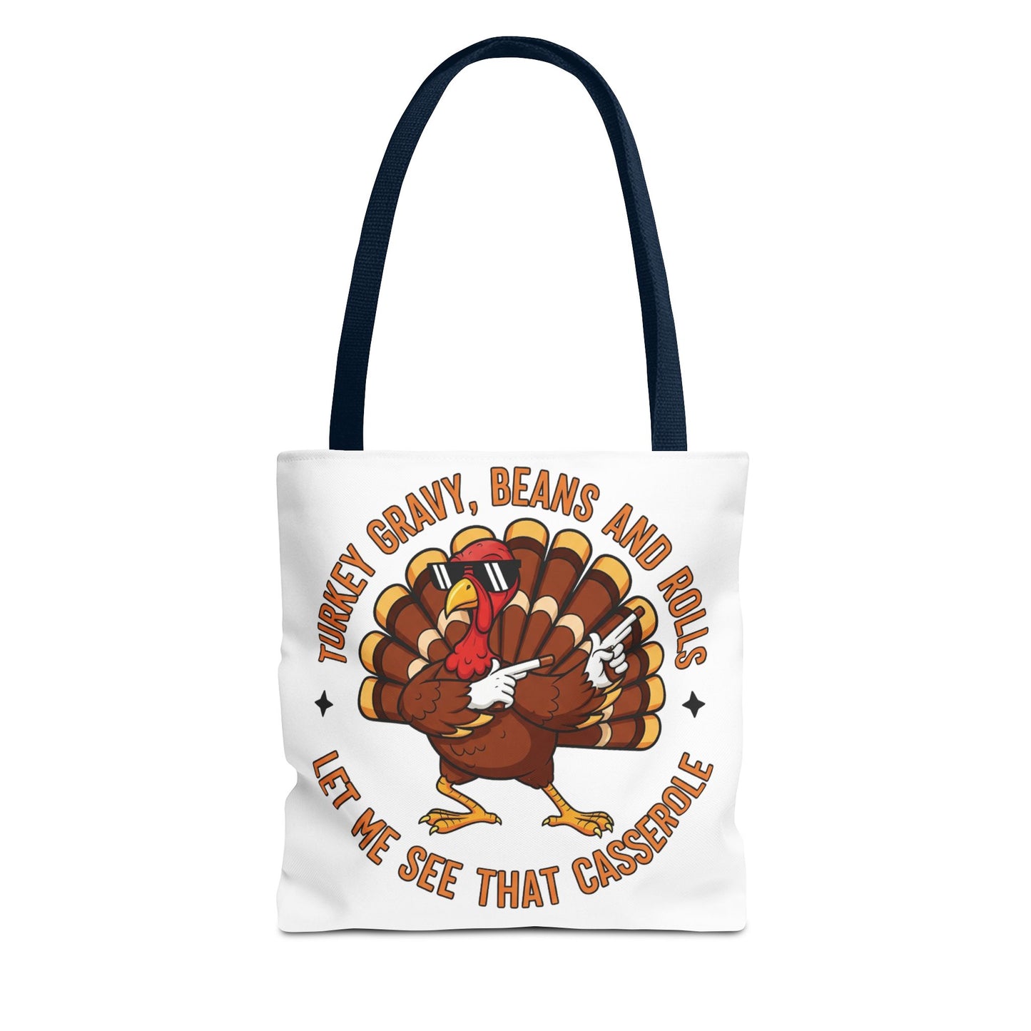 🦃 Thanksgiving Turkey Tote Bag – Let Me See That Casserole Style 🍠🎶