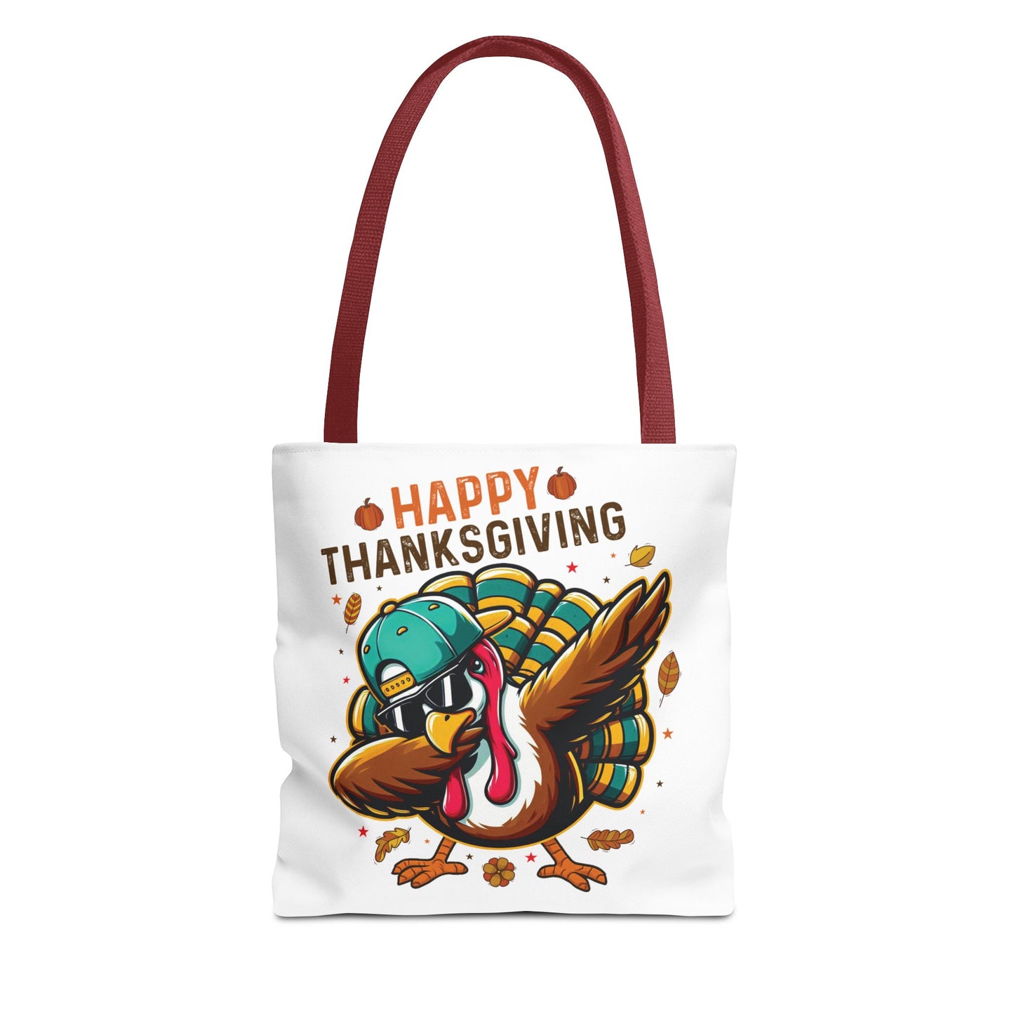 🦃 Dabbing Turkey Tote Bag – Thanksgiving Swagger with Holiday Humor
