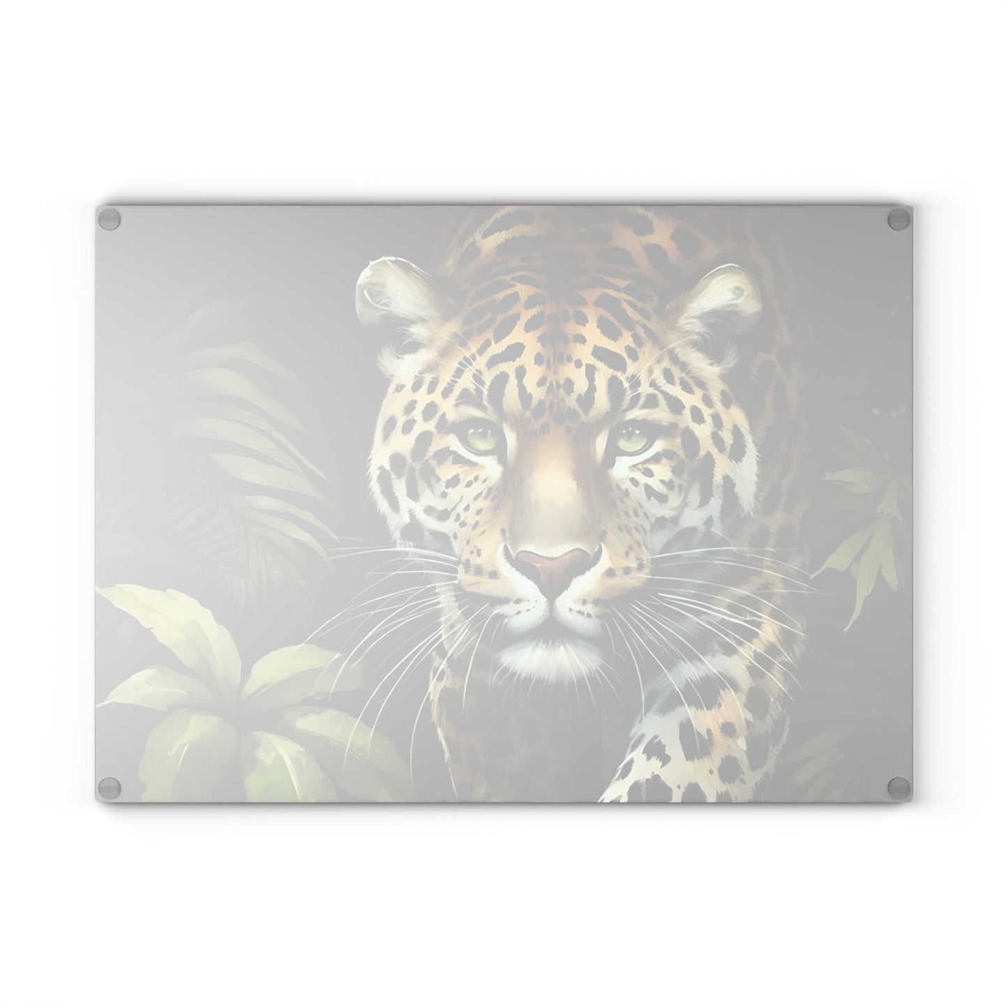 🐆 Jungle Leopard Cutting Board – Fierce Beauty Meets Wild Elegance