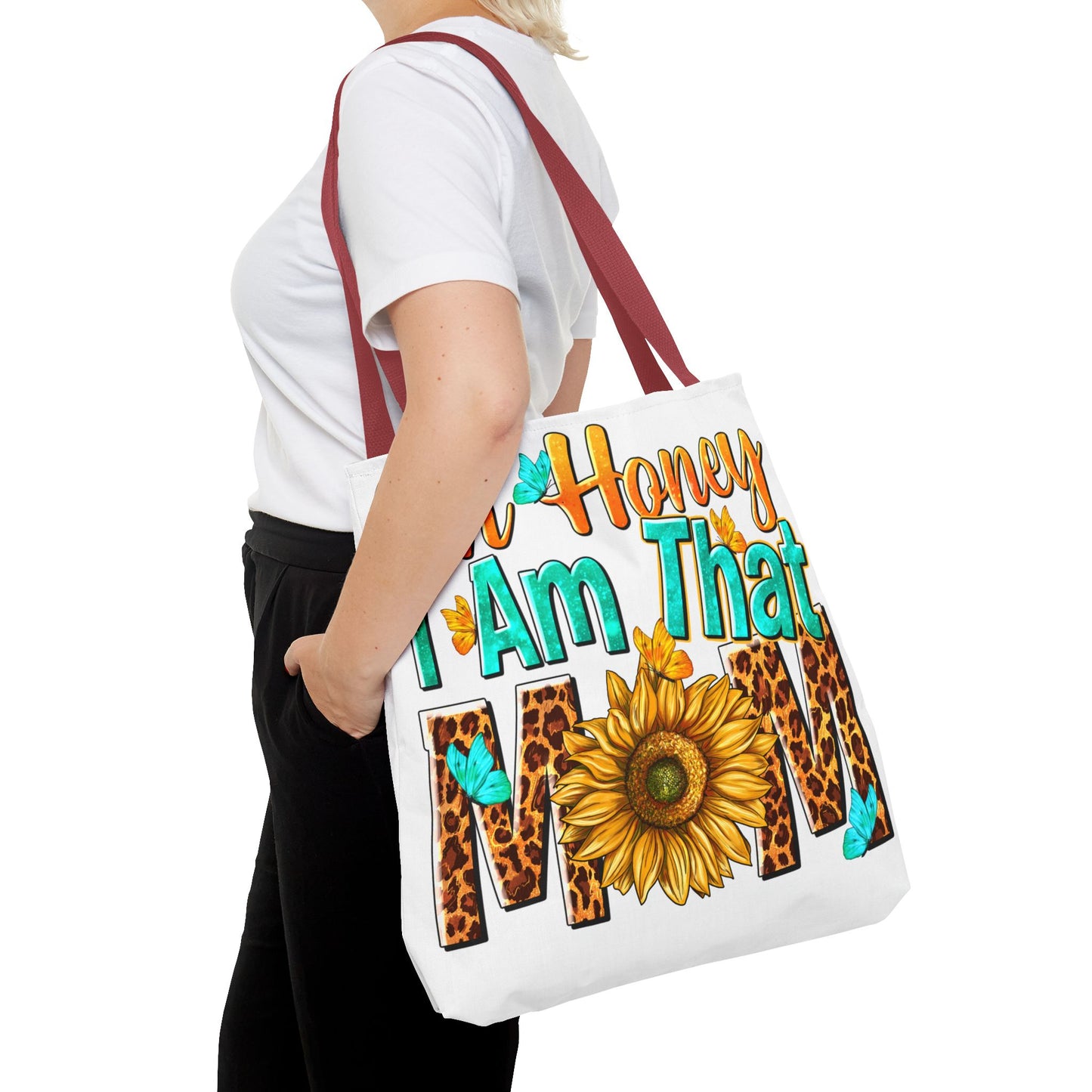 Bolsa de tela "Ay, cariño, soy esa mamá" - Vida de mamá atrevida, divertida y sin complejos