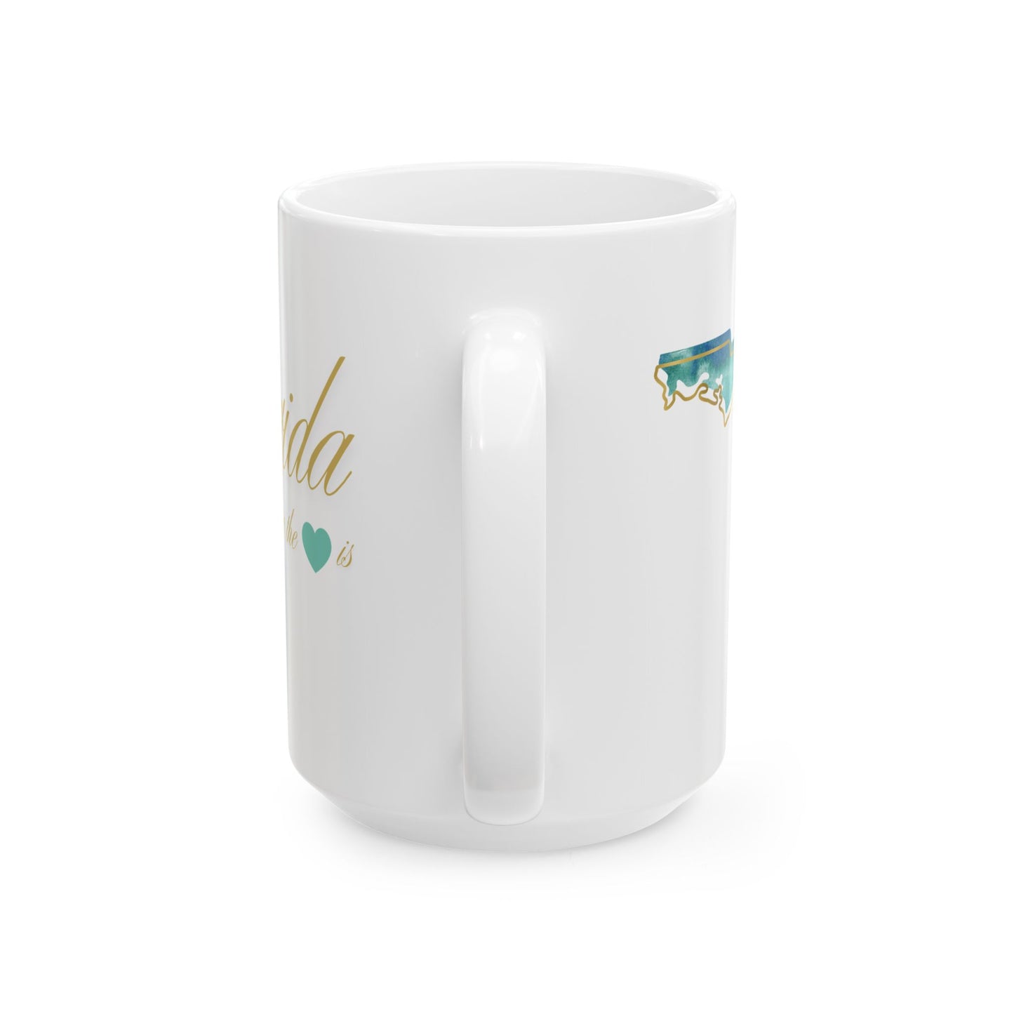 ☕ Home is Where the ❤️ Is – Florida Mug – Sunshine State Sips ☀️
