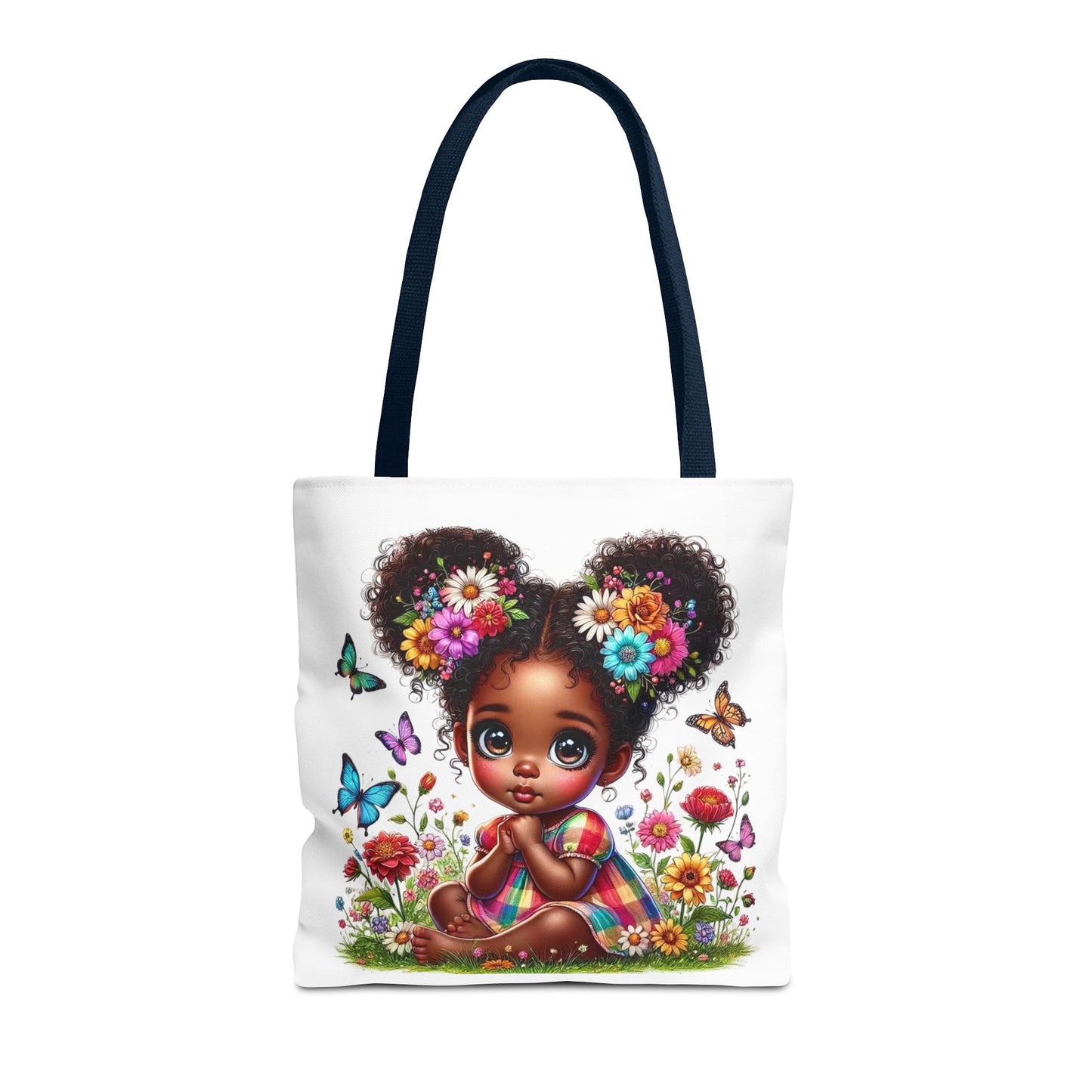 🌸 Niña de las Flores – Bolso de mano adorable y colorido para todas las edades 🌼