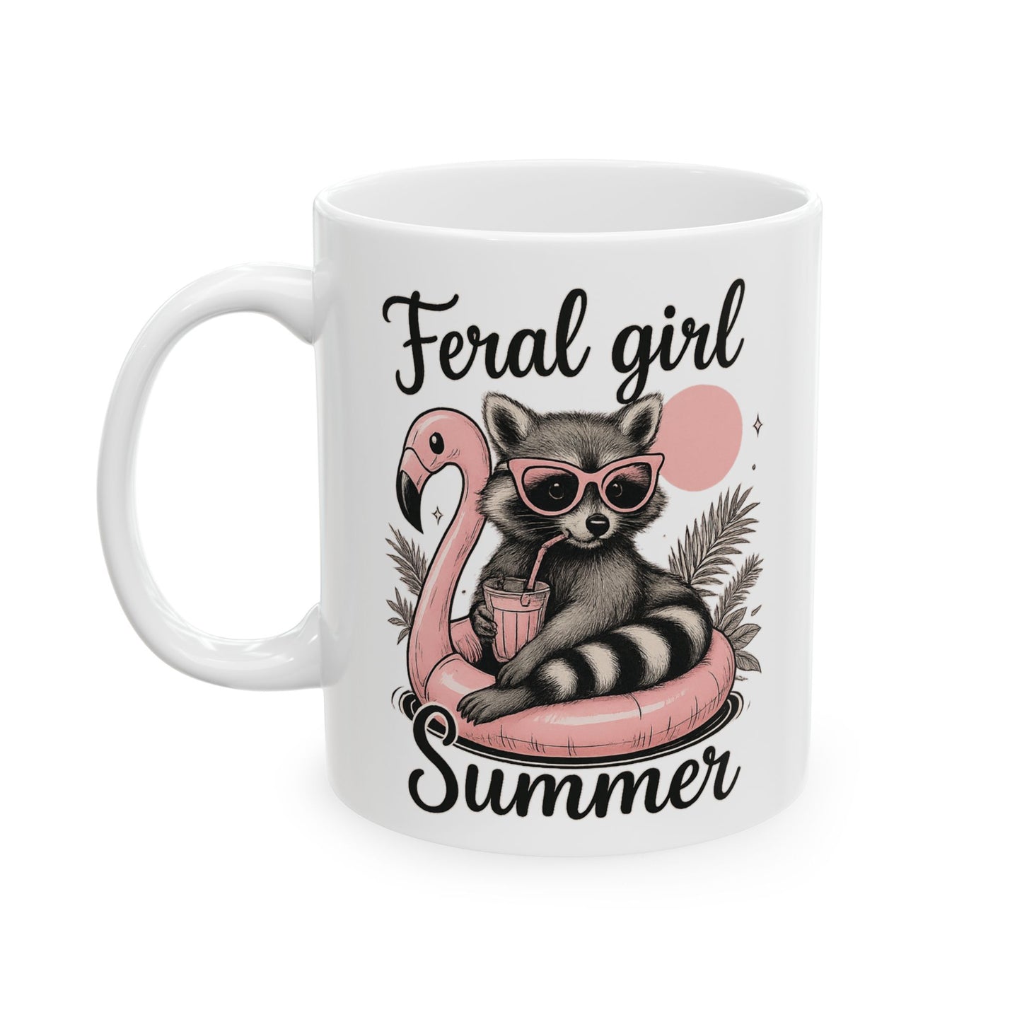 Taza de mapache de Feral Girl Summer