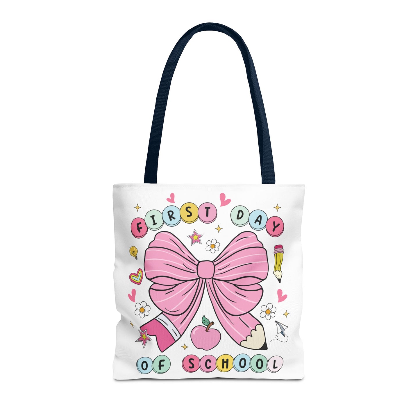 🎀 Coquette First Day of School Tote – Sweet Style for a Smart Start 📚