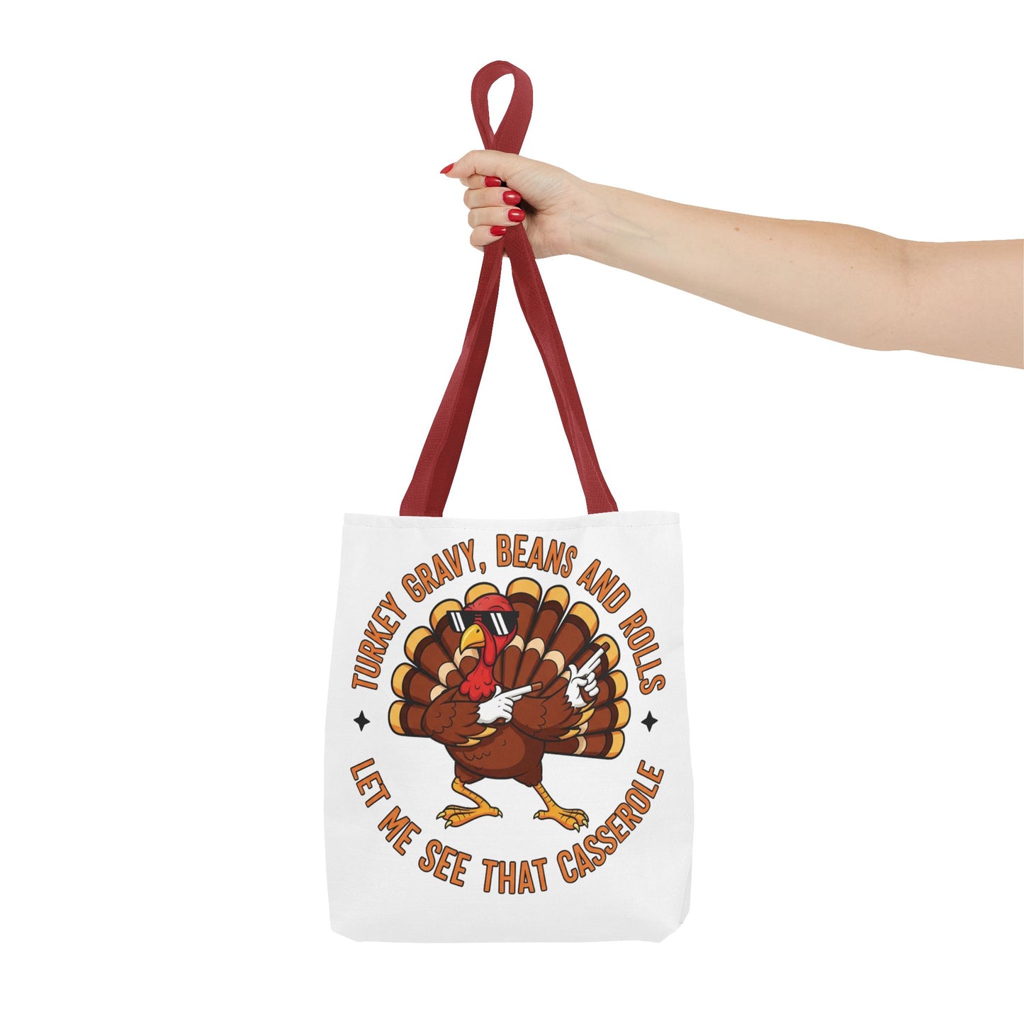 🦃 Thanksgiving Turkey Tote Bag – Let Me See That Casserole Style 🍠🎶