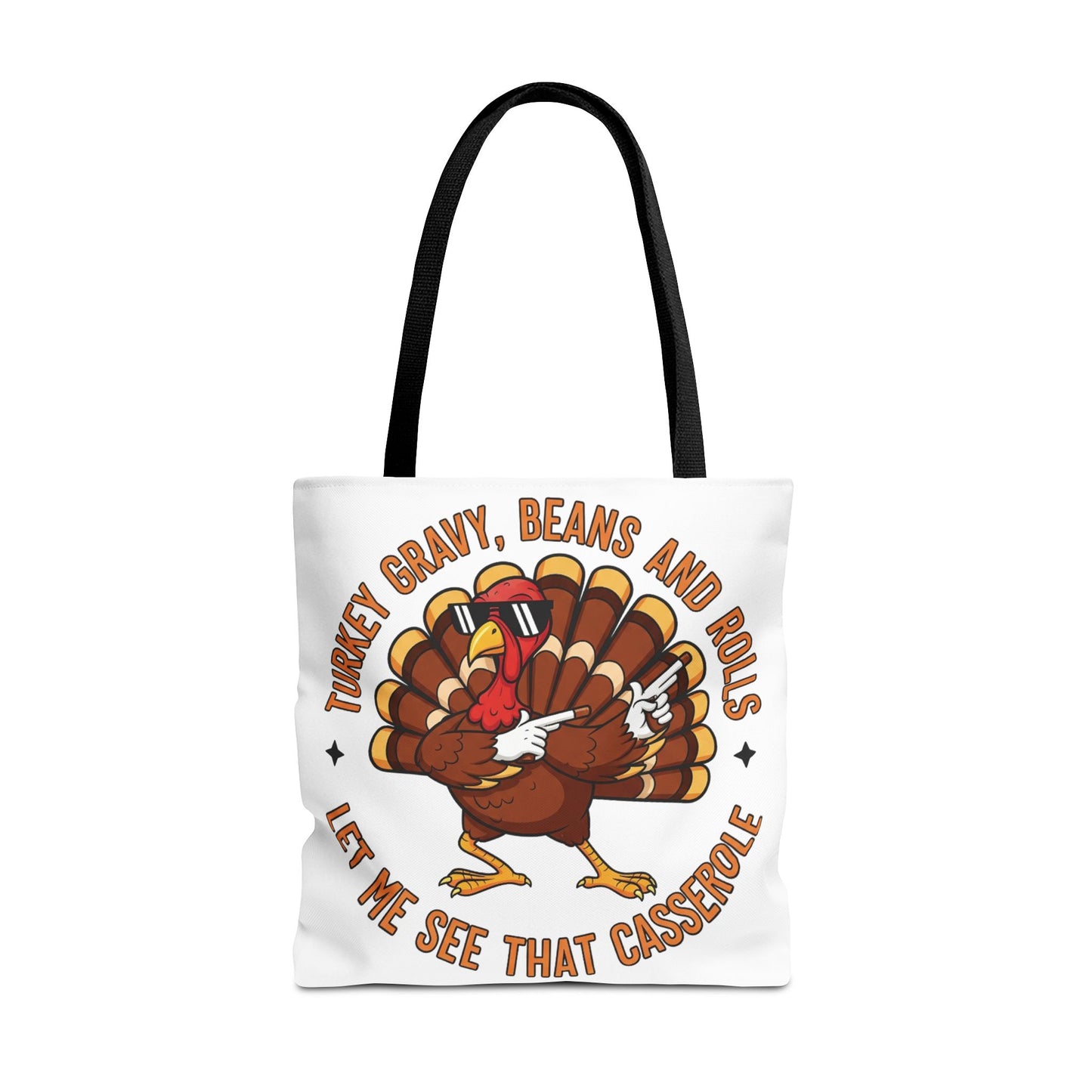 🦃 Thanksgiving Turkey Tote Bag – Let Me See That Casserole Style 🍠🎶