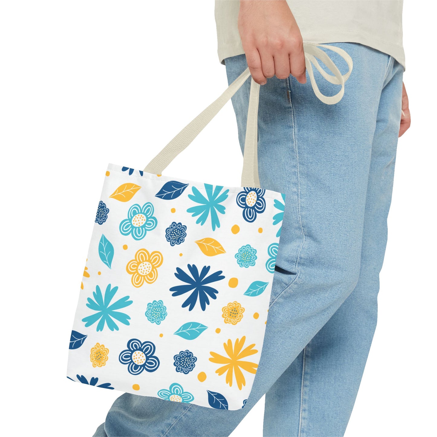 🌸 Elegante bolso tote floral: un accesorio chic y versátil para el día a día 🌿