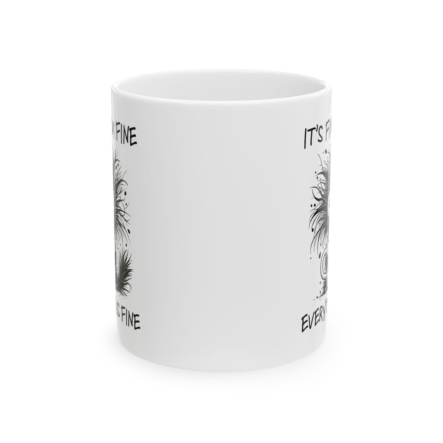 ☕ "Está bien" – Taza divertida para amantes del café y del humor