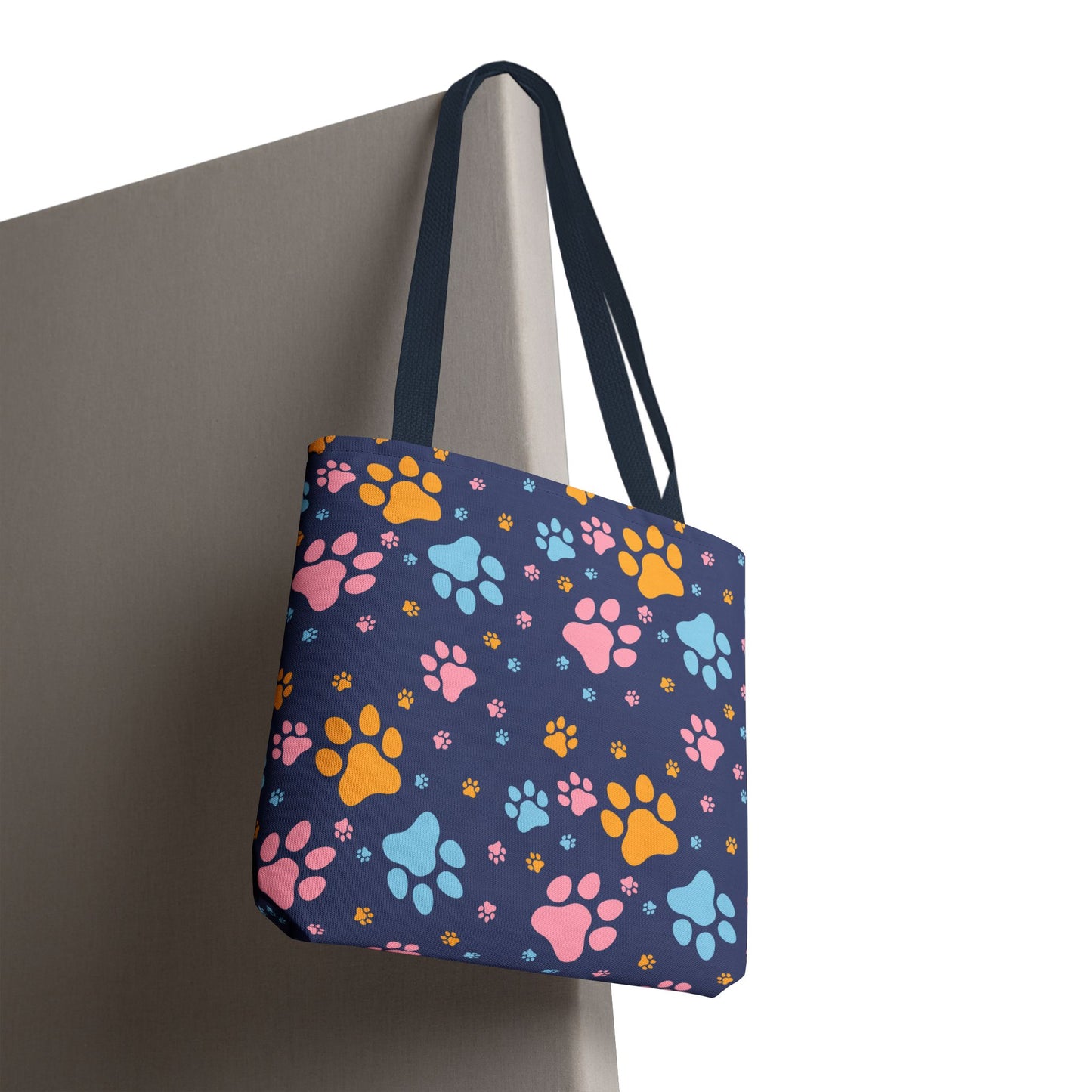 Bolsa de mano con estampado de patas | Para llevar a diario, ideal para amantes de las mascotas