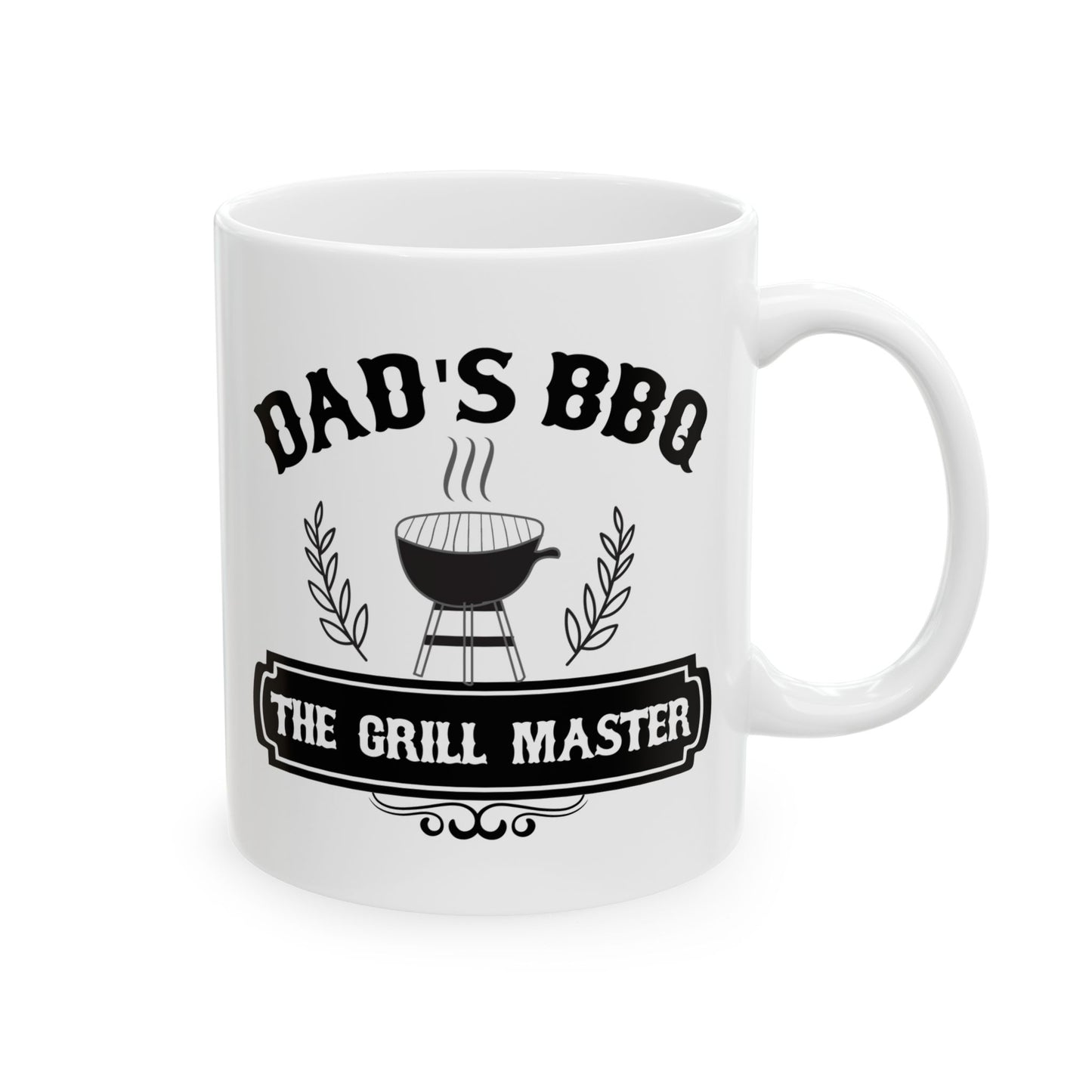 🔥☕ DAD'S BBQ – The Grill Master Coffee Mug (11oz & 15oz) ☕🔥
