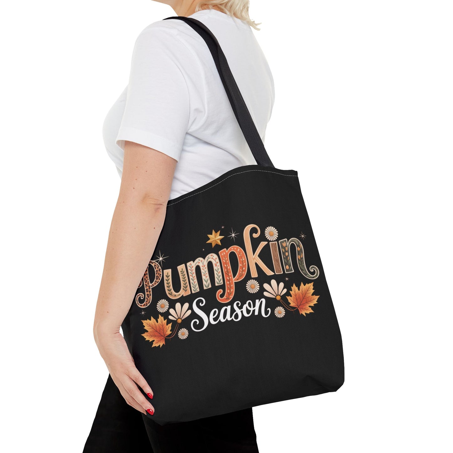 ๐ Pumpkin Season Tote Bag โ Autumn Vibes You Can Carry ๐๐