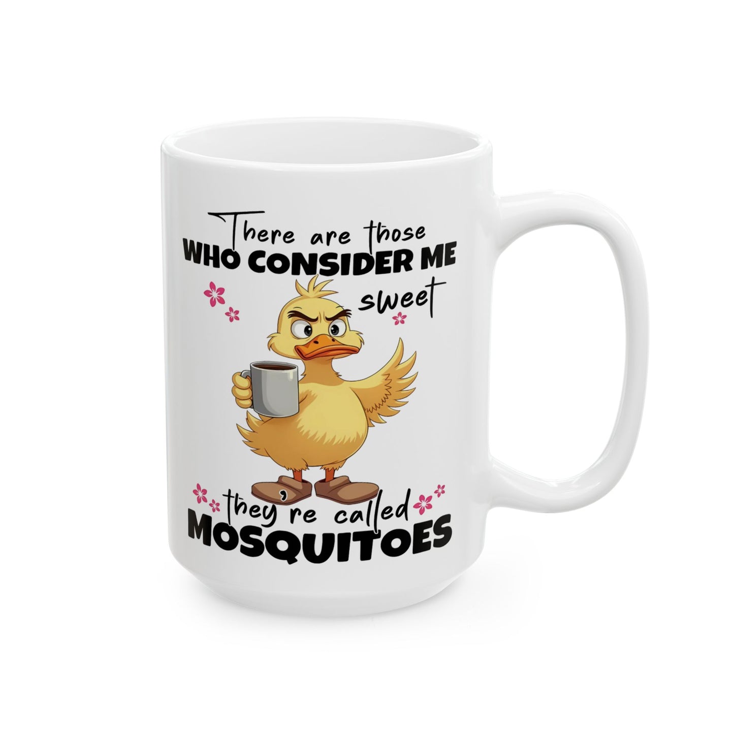 Taza de café con forma de pato “Considérame dulce”: ¡humor atrevido en cada sorbo!