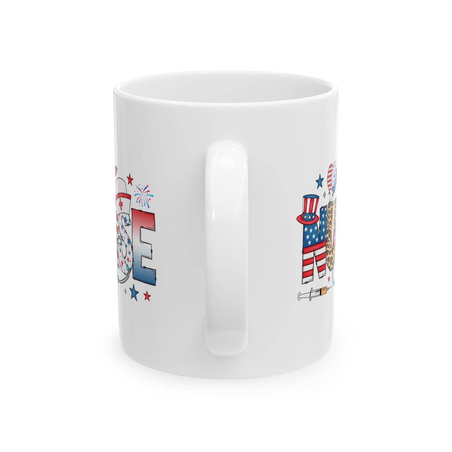 Taza de Enfermera Estadounidense de EE. UU.: ¡Un homenaje patriótico a nuestros héroes de la salud! 🩺
