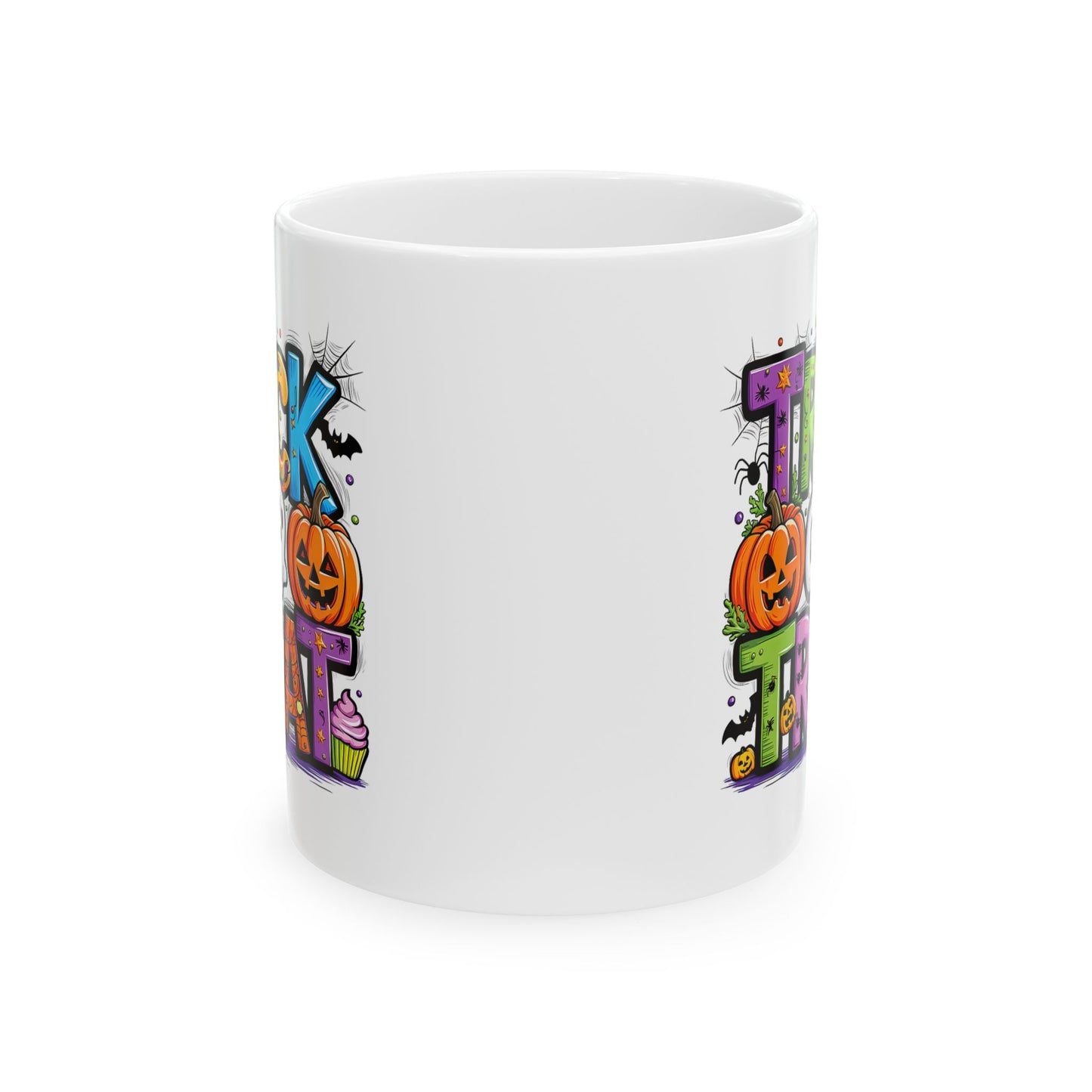 🎃 Trick or Treat Halloween Mug – Spooky Sips for Haunted Nights 👻
