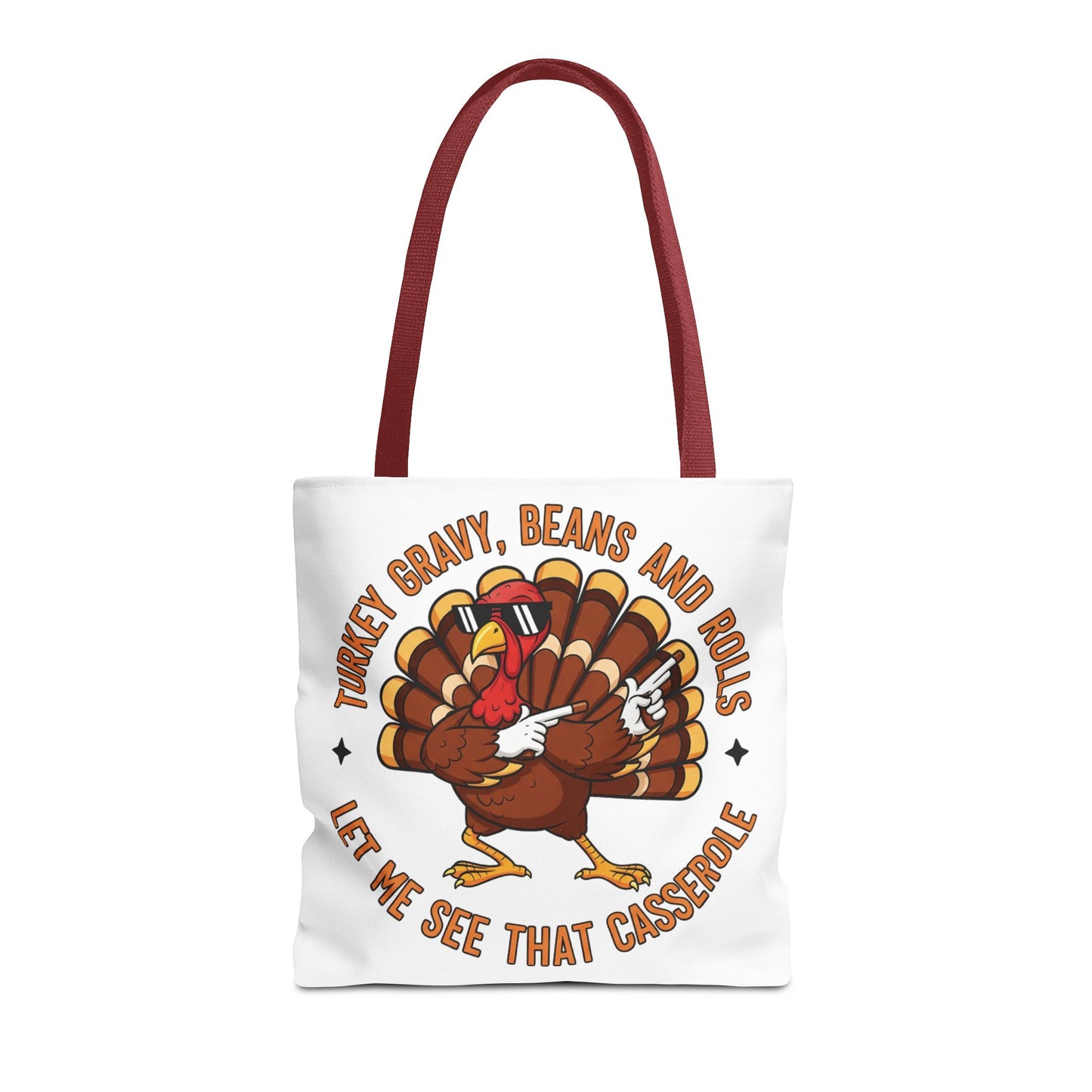🦃 Thanksgiving Turkey Tote Bag – Let Me See That Casserole Style 🍠🎶