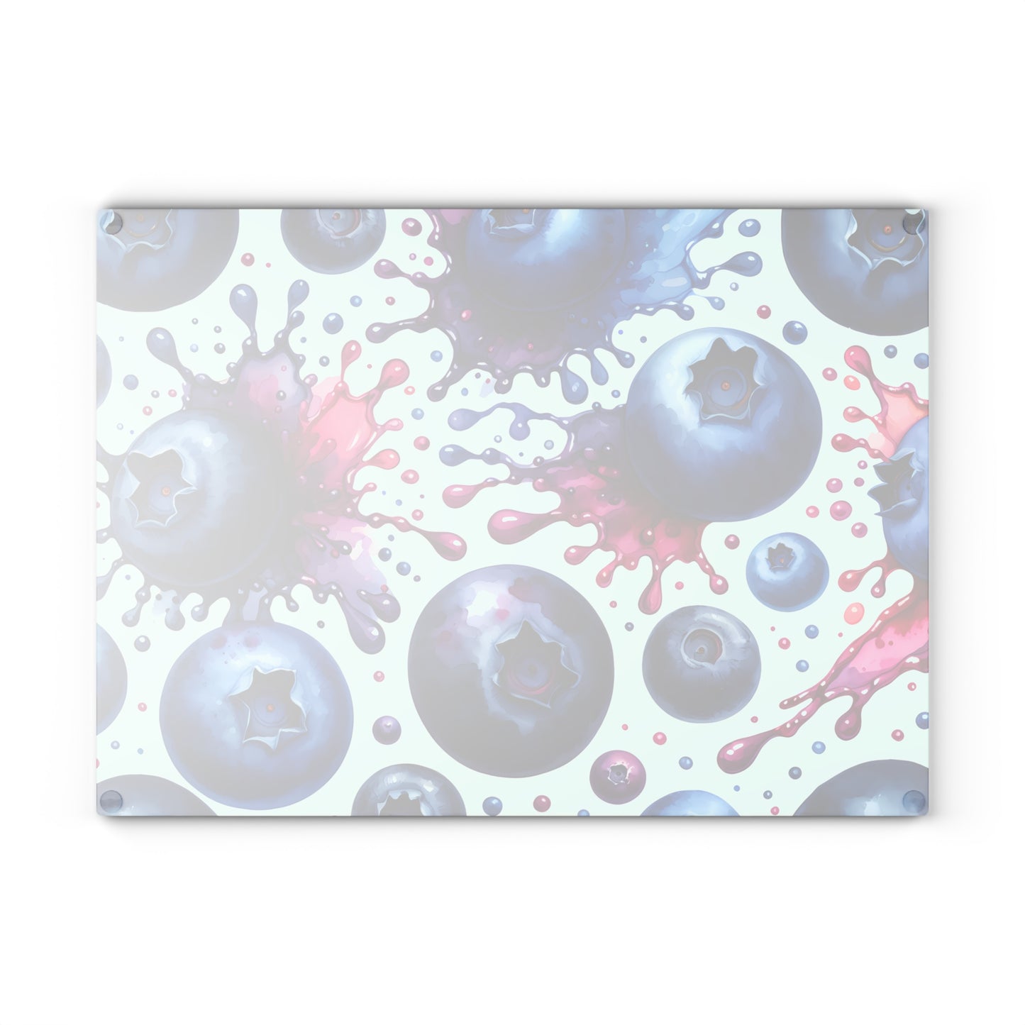 🫐 Blueberry Splash Cutting Board – Bursting with Juicy Color for Your Kitchen
