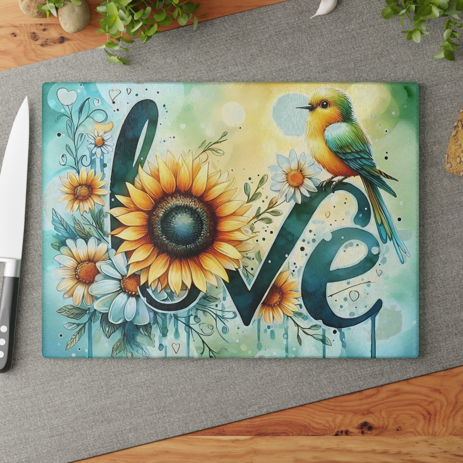 Faith & Inspirational Glass Cutting Boards – Uplift Your Space with Meaningful Designs ✨