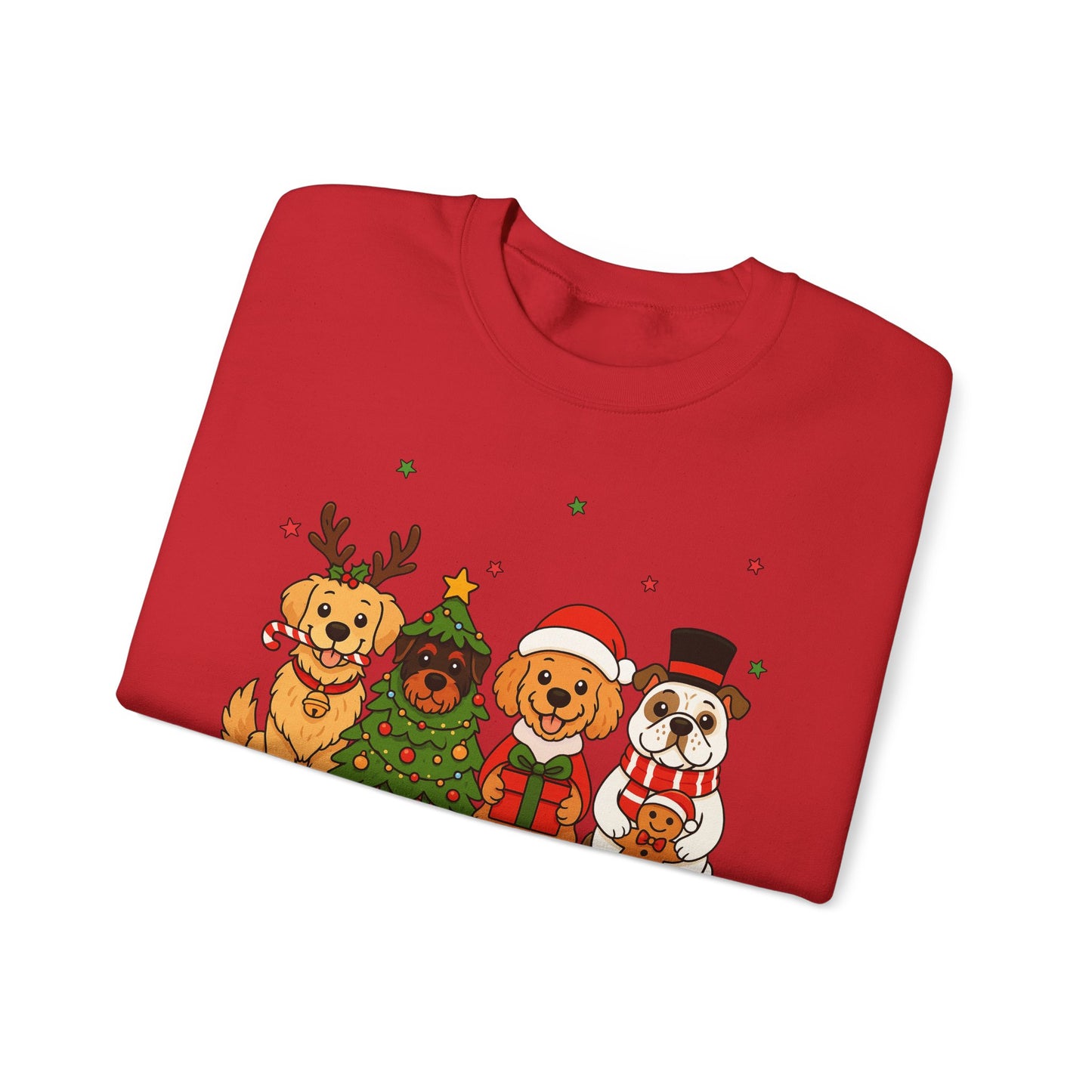🐶🎄 Merry Woofmas Sweatshirt – Festive Dog Lovers Holiday Crewneck