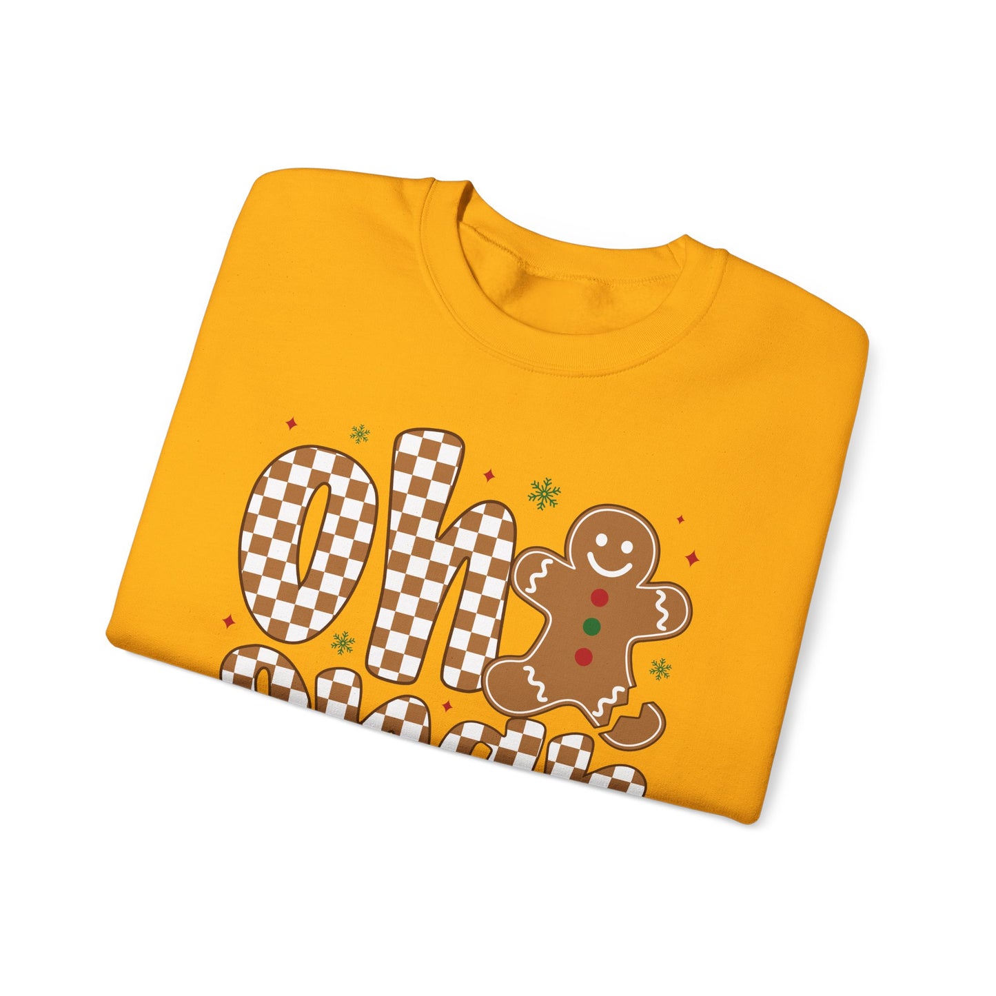 🍪✨ Oh Snap Gingerbread Crewneck – Cozy Pun for Cookie Lovers 🎄😄