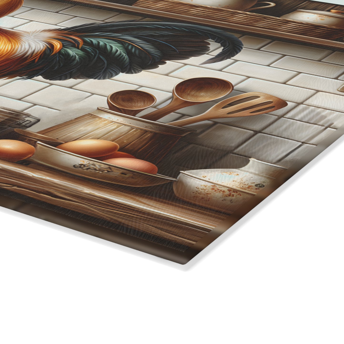 🪵🐓 Rustic Rooster Cutting Board – Farmhouse Flair Meets Vintage Charm