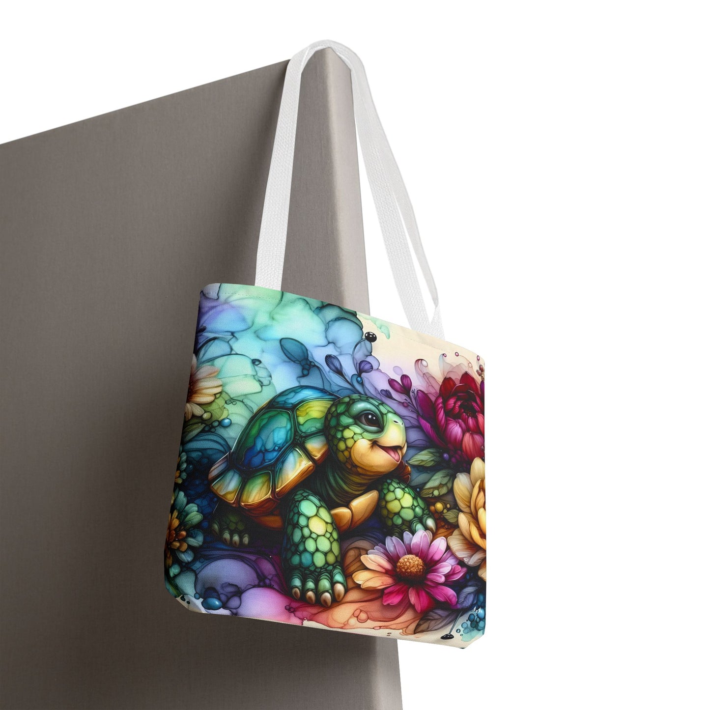 Bolsa de mano - Diseño de tortugas coloridas