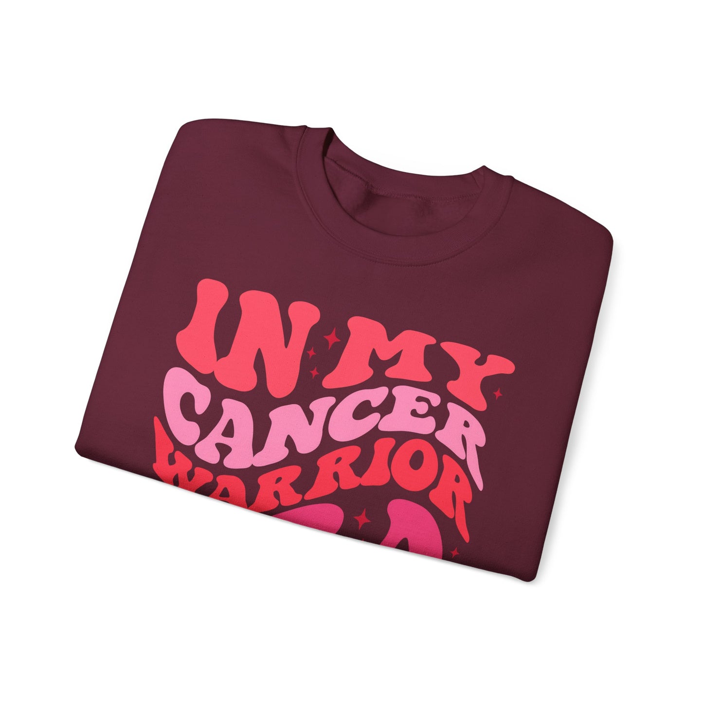 🌟🎀 In My Cancer Warrior Era Sweatshirt – Retro Breast Cancer Awareness Crewneck