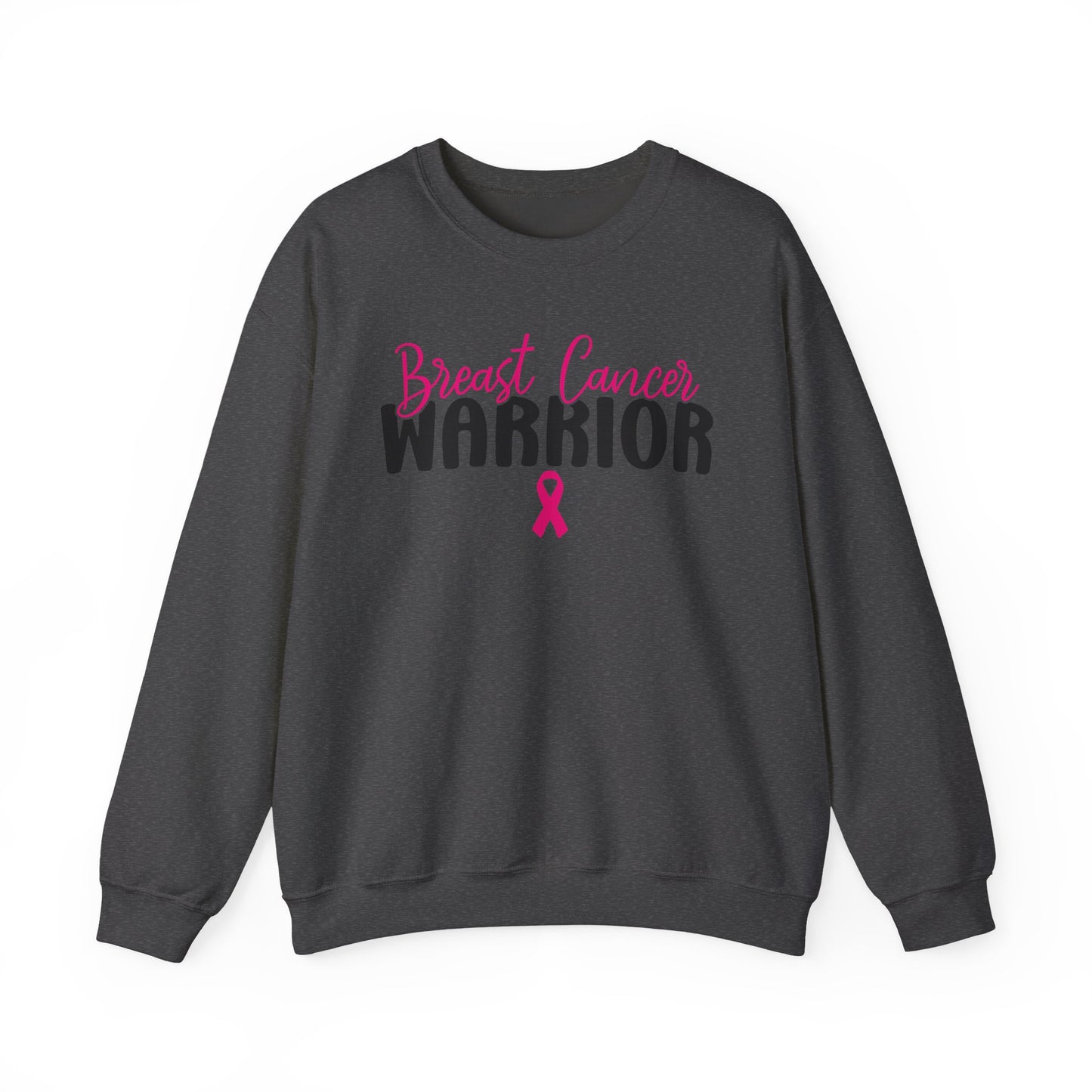 🎀💪 Breast Cancer Warrior Sweatshirt – Survivor Strength & Awareness Crewneck