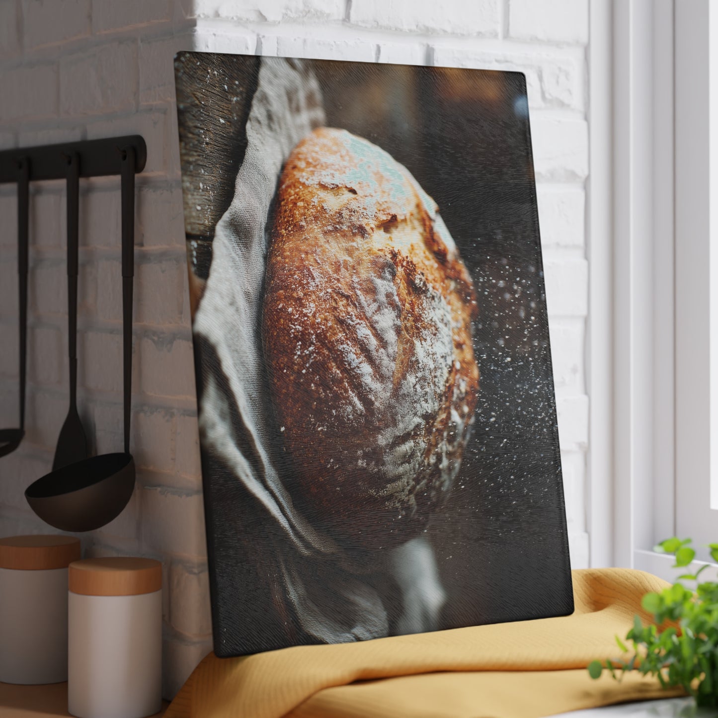 🍞✨ Rustic Artisan Bread Cutting Board – Timeless Kitchen Charm 🌾