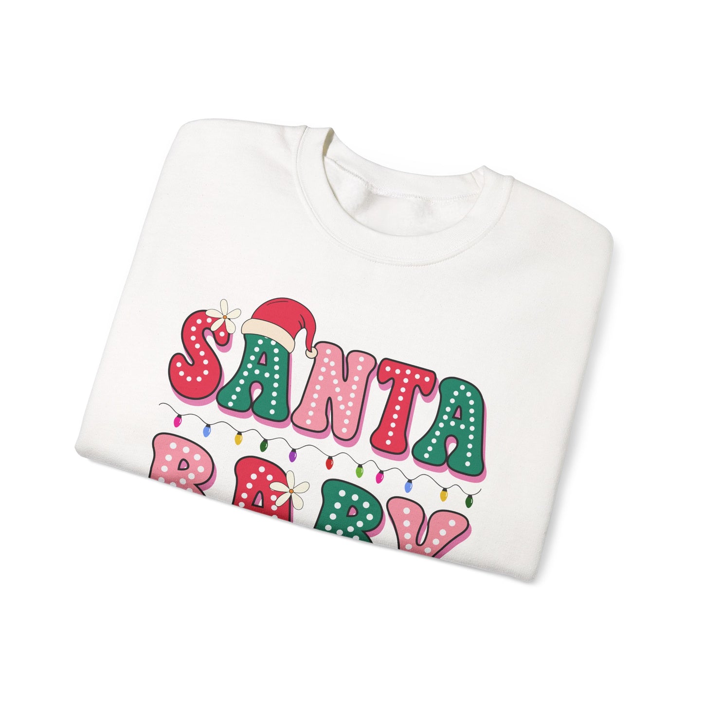🎅✨ Santa Baby Retro Sweatshirt – Cute & Festive Holiday Style