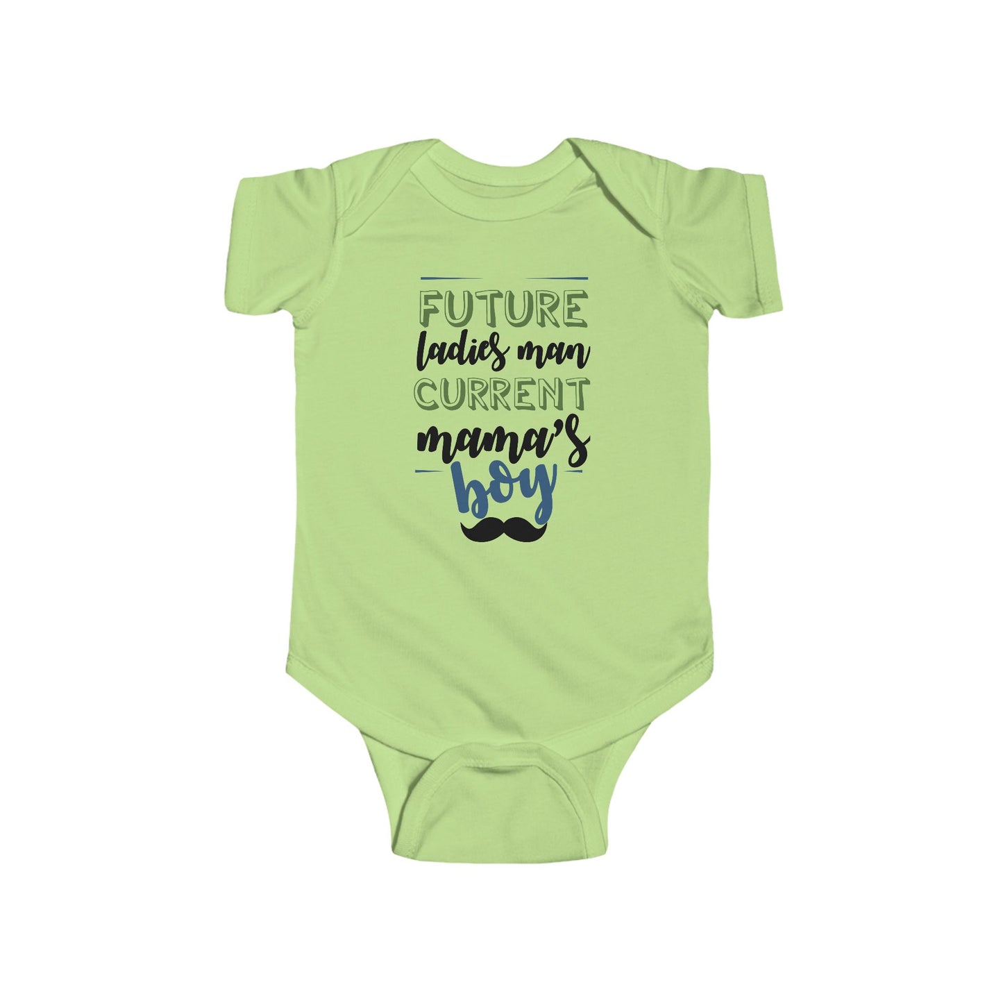 💙 Future Ladies’ Man, Current Mama’s Boy Baby Onesie – Sweet & Playful Statement Outfit 👶✨