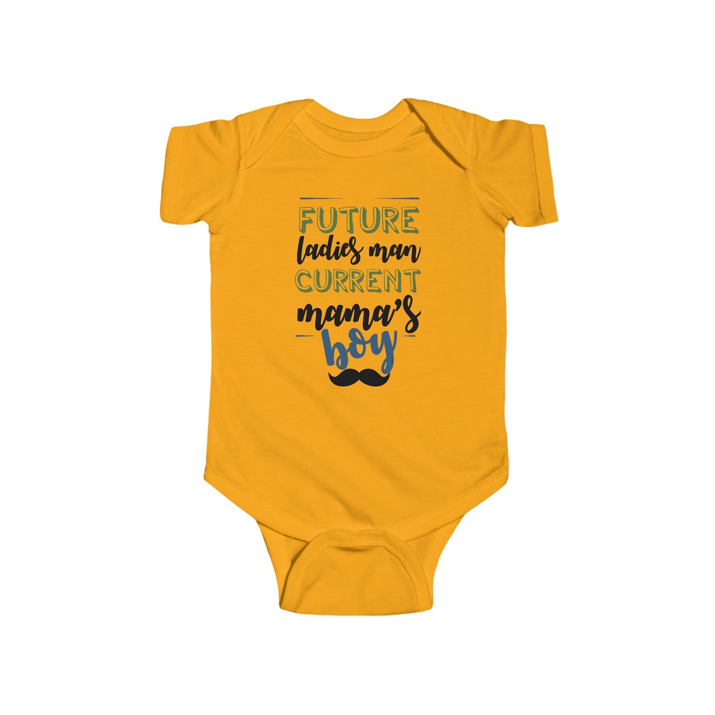 💙 Future Ladies’ Man, Current Mama’s Boy Baby Onesie – Sweet & Playful Statement Outfit 👶✨