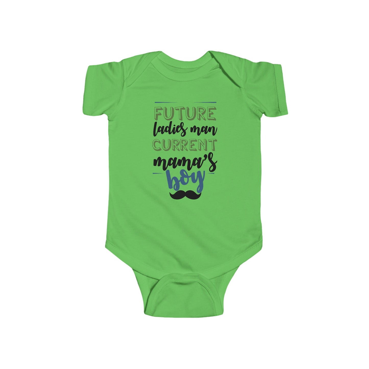 💙 Future Ladies’ Man, Current Mama’s Boy Baby Onesie – Sweet & Playful Statement Outfit 👶✨