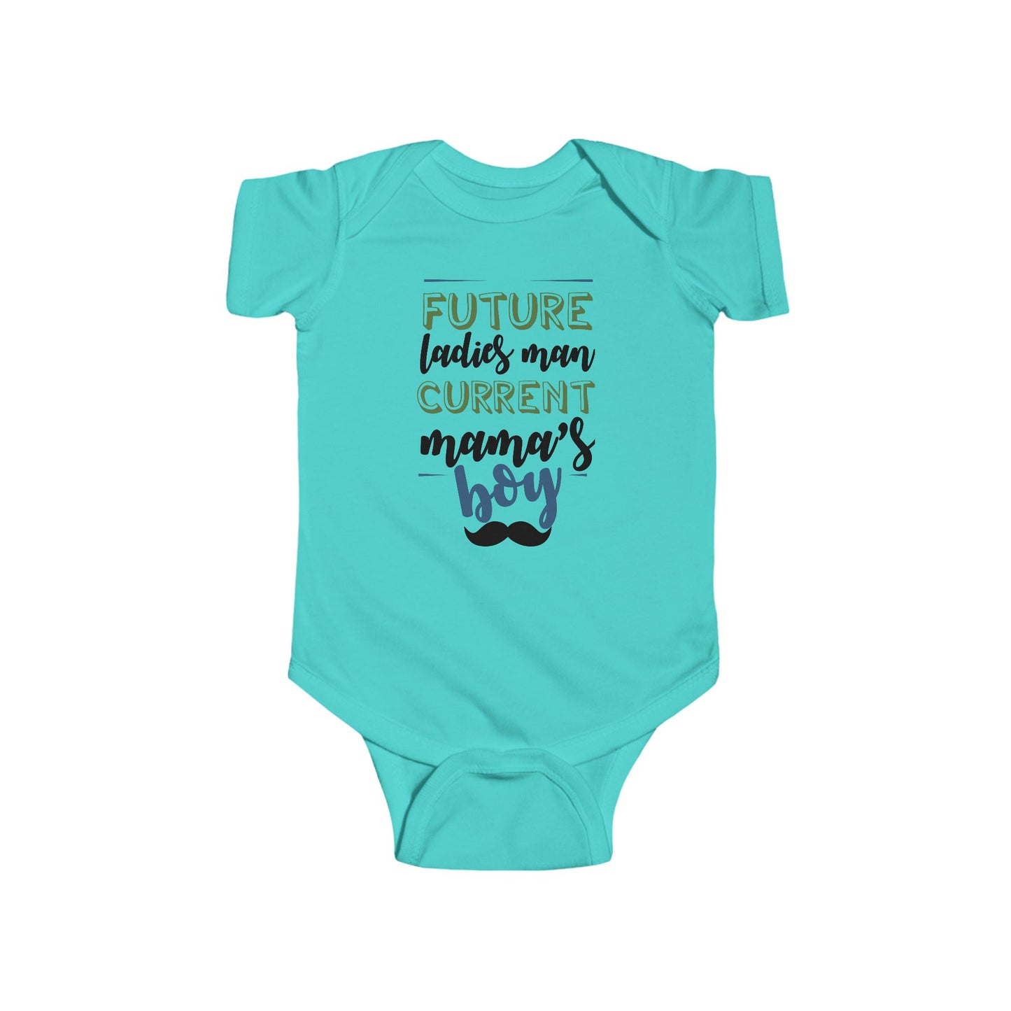 💙 Future Ladies’ Man, Current Mama’s Boy Baby Onesie – Sweet & Playful Statement Outfit 👶✨