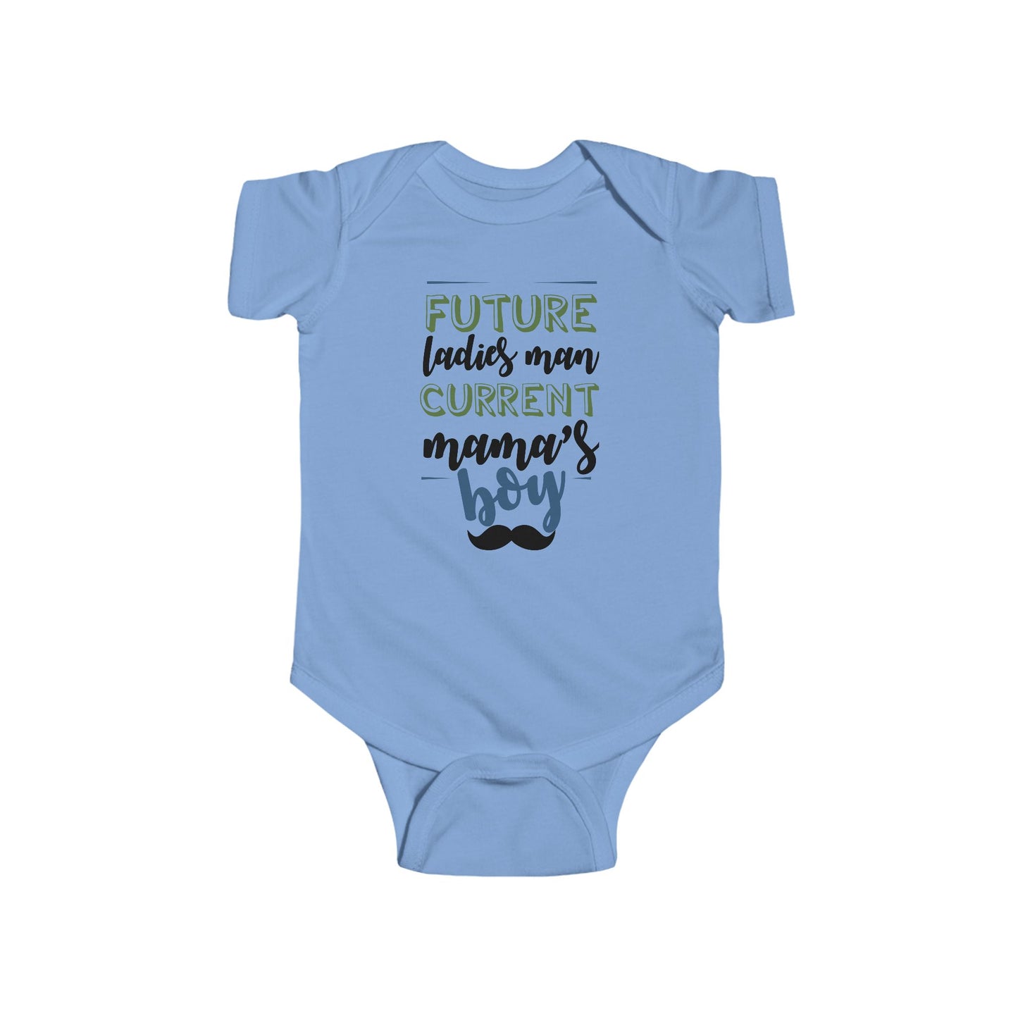 💙 Future Ladies’ Man, Current Mama’s Boy Baby Onesie – Sweet & Playful Statement Outfit 👶✨