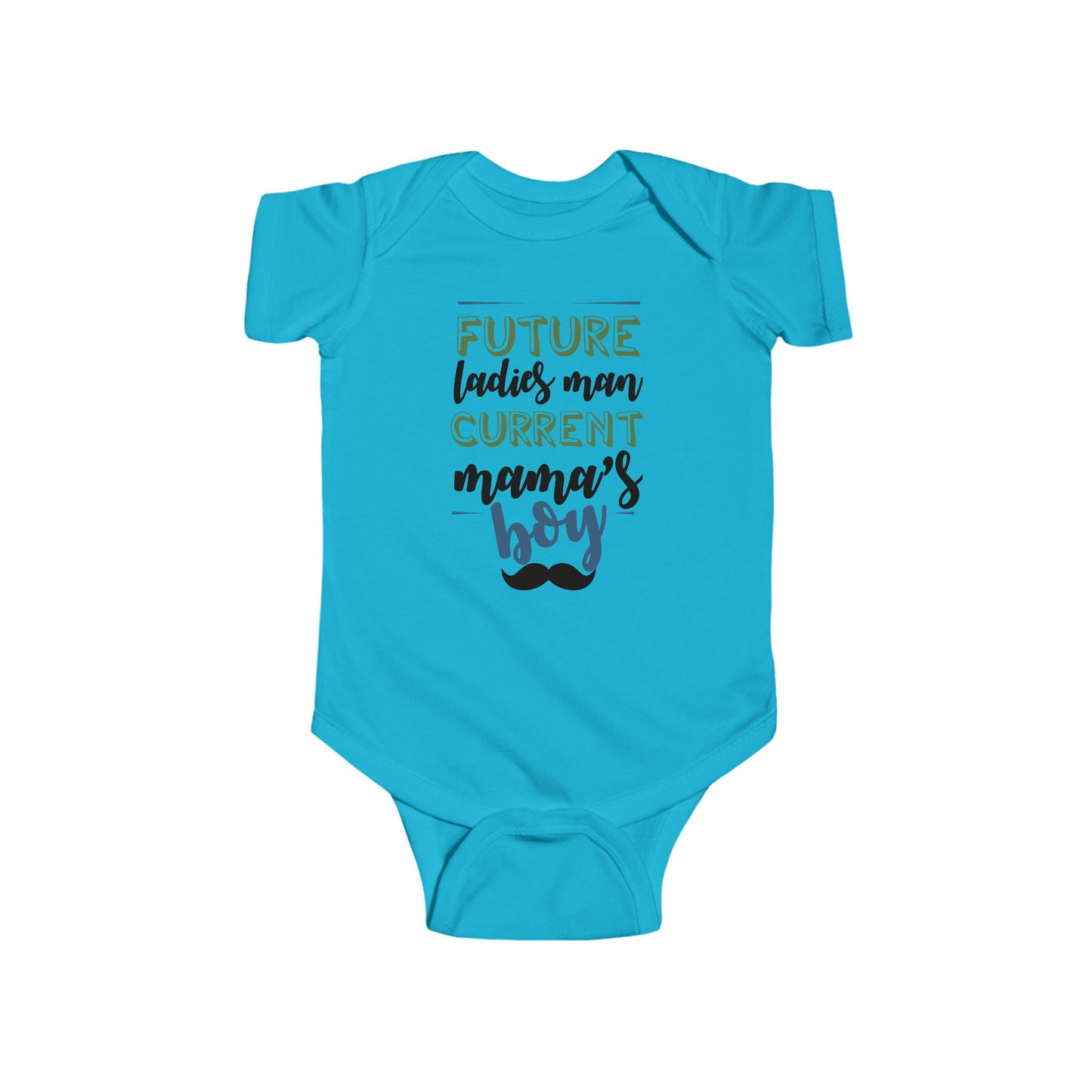 💙 Future Ladies’ Man, Current Mama’s Boy Baby Onesie – Sweet & Playful Statement Outfit 👶✨