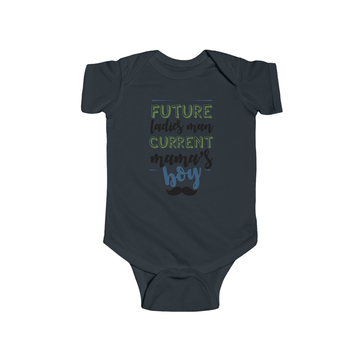 💙 Future Ladies’ Man, Current Mama’s Boy Baby Onesie – Sweet & Playful Statement Outfit 👶✨