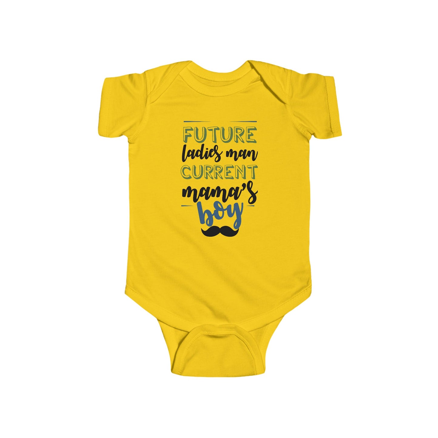 💙 Future Ladies’ Man, Current Mama’s Boy Baby Onesie – Sweet & Playful Statement Outfit 👶✨