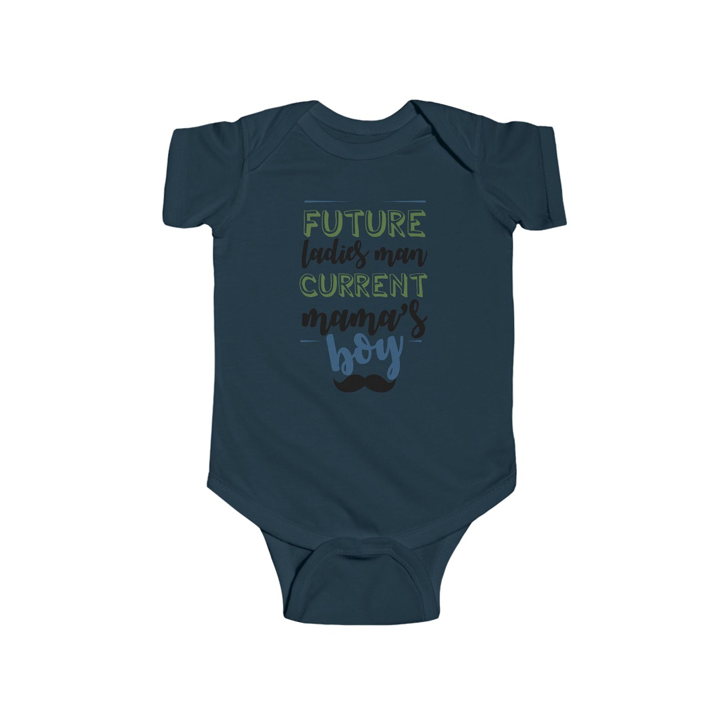 💙 Future Ladies’ Man, Current Mama’s Boy Baby Onesie – Sweet & Playful Statement Outfit 👶✨